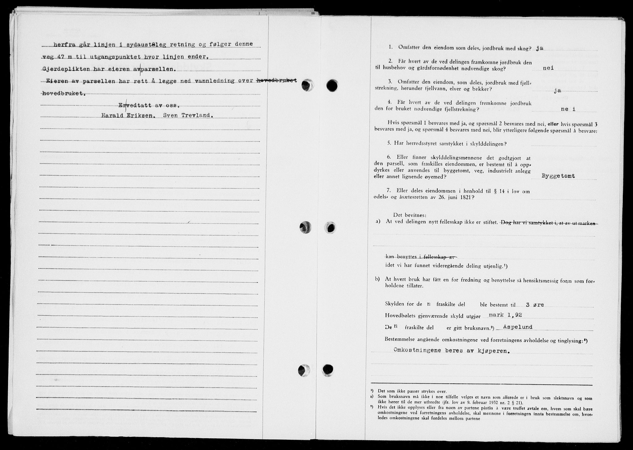 Ryfylke tingrett, SAST/A-100055/001/II/IIB/L0104: Mortgage book no. 83, 1948-1949, Diary no: : 1944/1948
