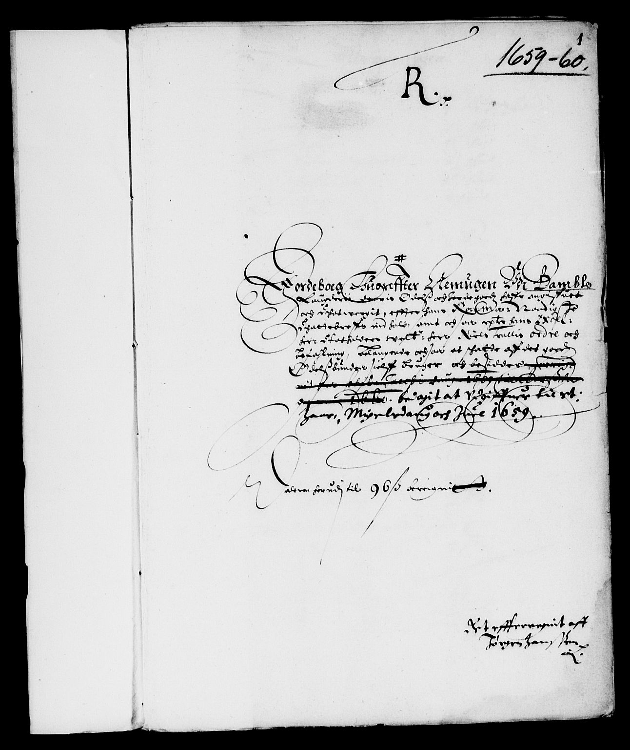 Rentekammeret inntil 1814, Reviderte regnskaper, Lensregnskaper, AV/RA-EA-5023/R/Rb/Rbp/L0047: Bratsberg len, 1659-1662