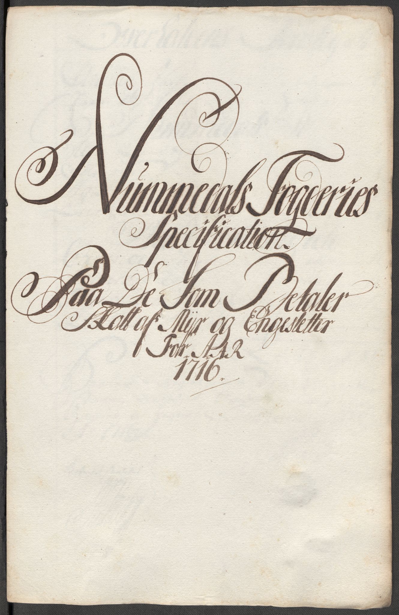 Rentekammeret inntil 1814, Reviderte regnskaper, Fogderegnskap, RA/EA-4092/R64/L4437: Fogderegnskap Namdal, 1716, p. 113