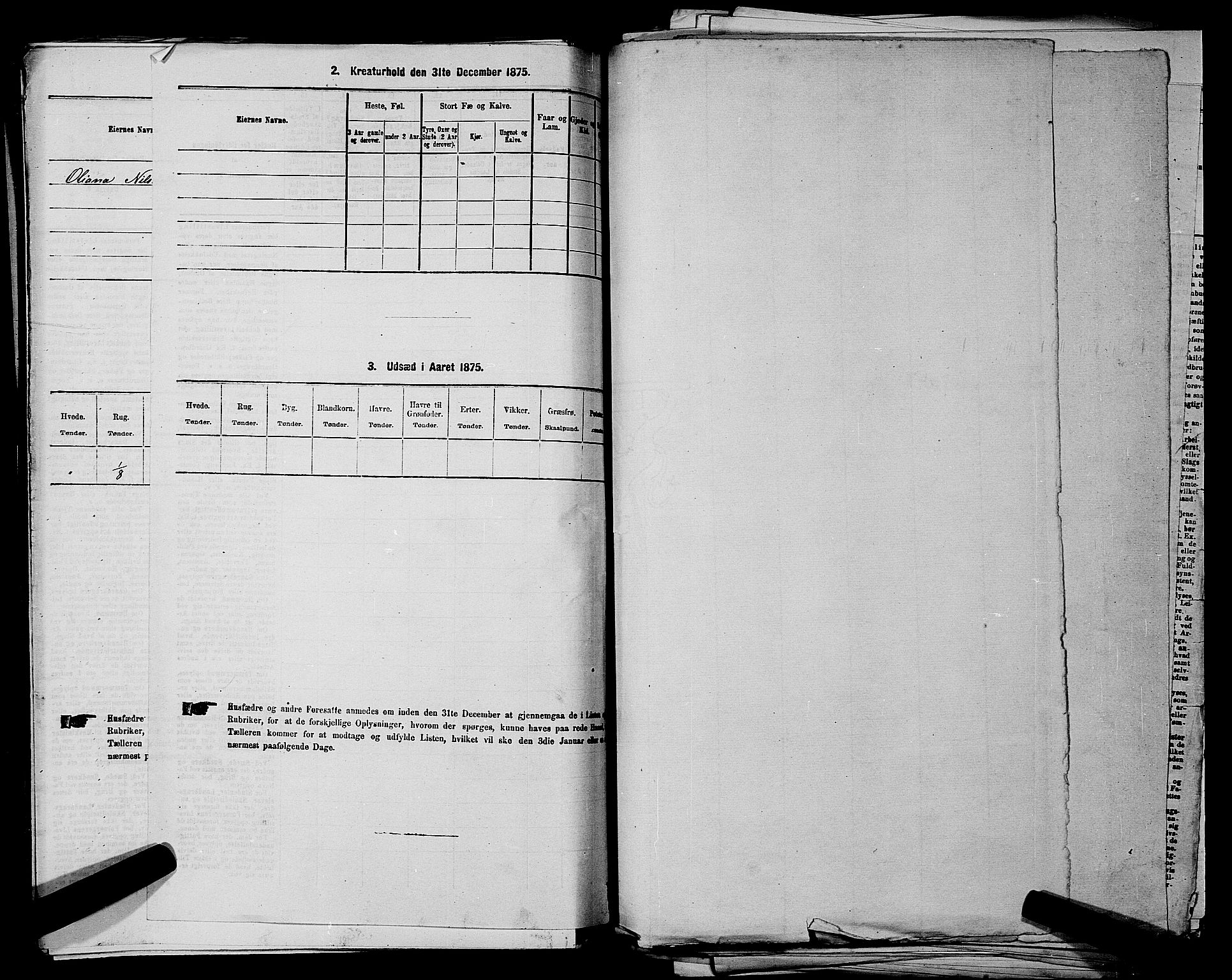 RA, 1875 census for 0120P Rødenes, 1875, p. 186