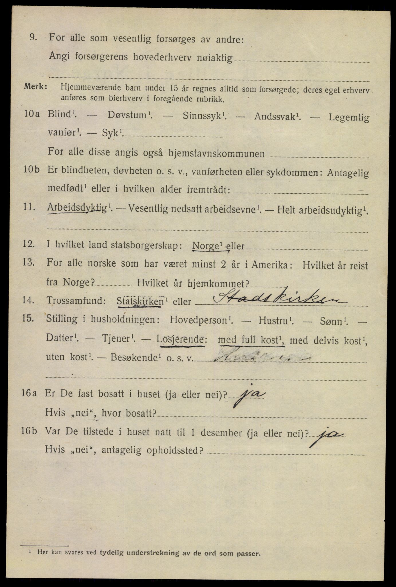 SAKO, 1920 census for Porsgrunn, 1920, p. 17360