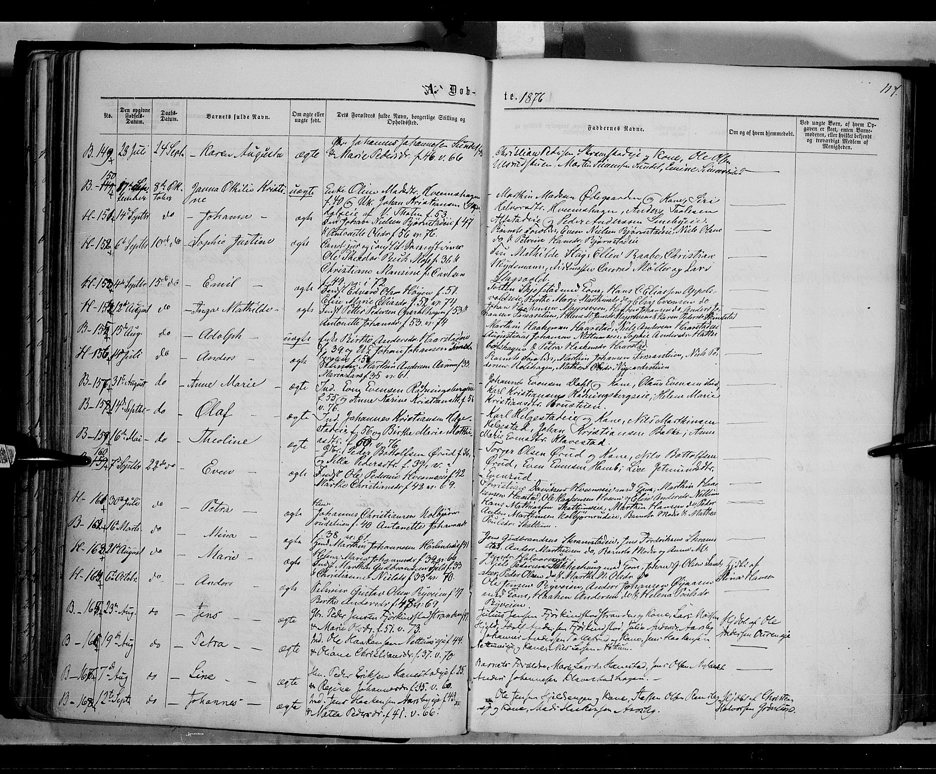 Østre Toten prestekontor, AV/SAH-PREST-104/H/Ha/Haa/L0005: Parish register (official) no. 5, 1866-1877, p. 117