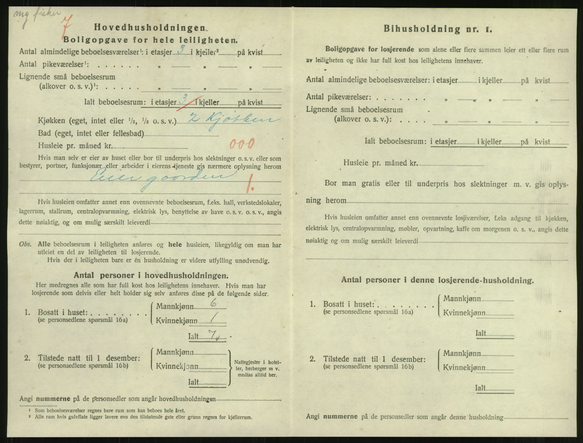 SAT, 1920 census for Namsos, 1920, p. 976