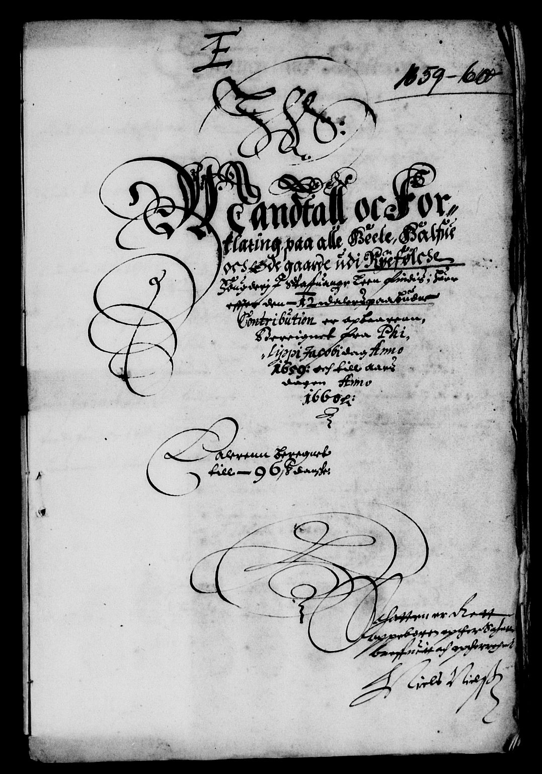 Rentekammeret inntil 1814, Reviderte regnskaper, Lensregnskaper, AV/RA-EA-5023/R/Rb/Rbs/L0040: Stavanger len, 1657-1660