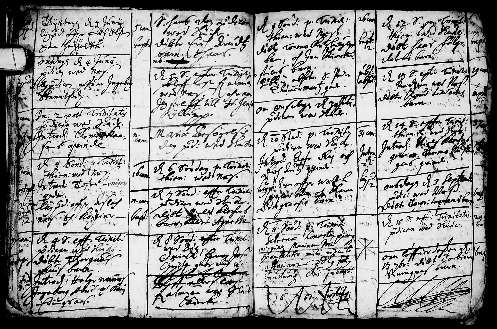 Sauherad kirkebøker, AV/SAKO-A-298/F/Fa/L0001: Parish register (official) no. I 1, 1649-1681