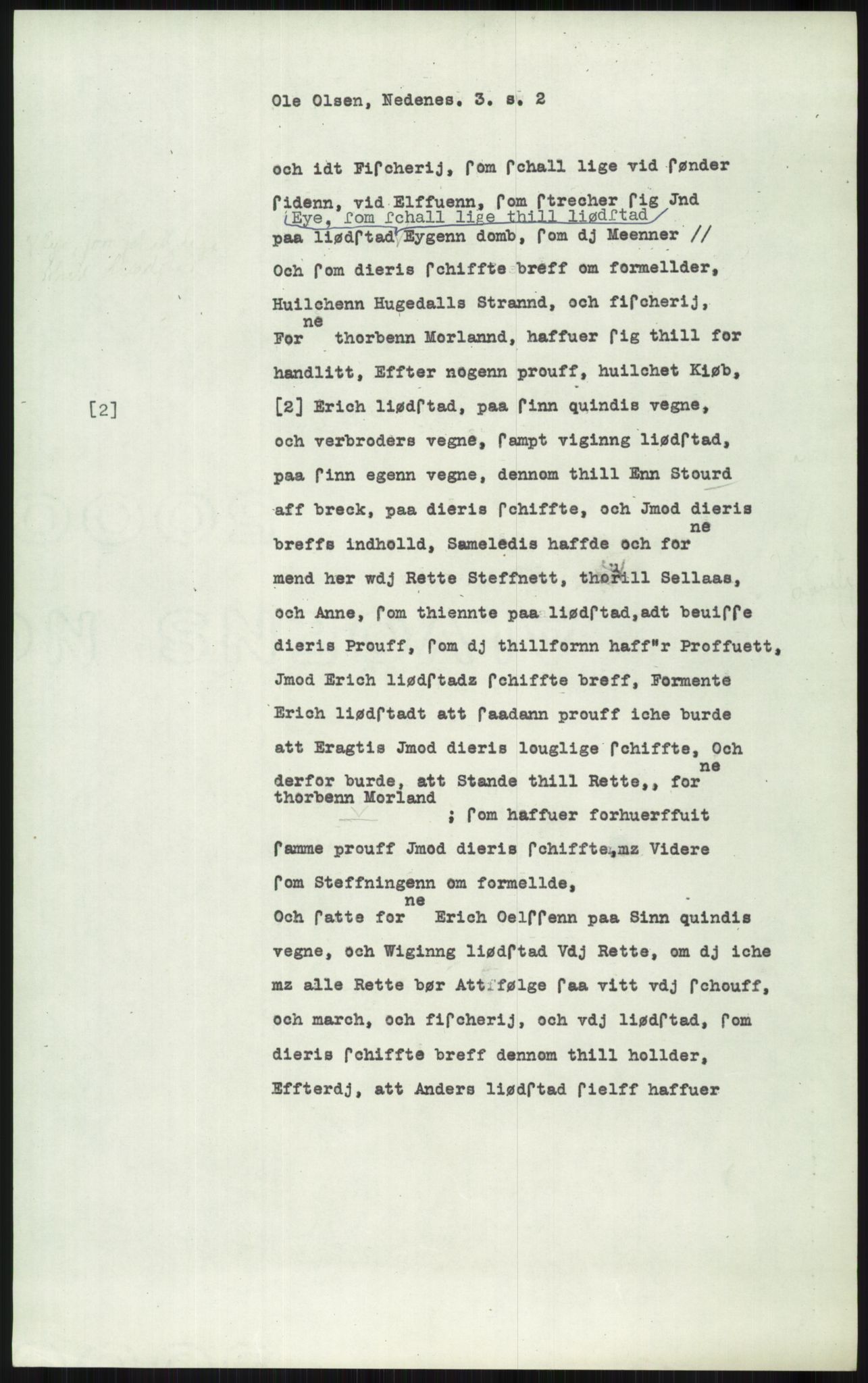 Samlinger til kildeutgivelse, Diplomavskriftsamlingen, AV/RA-EA-4053/H/Ha, p. 2951