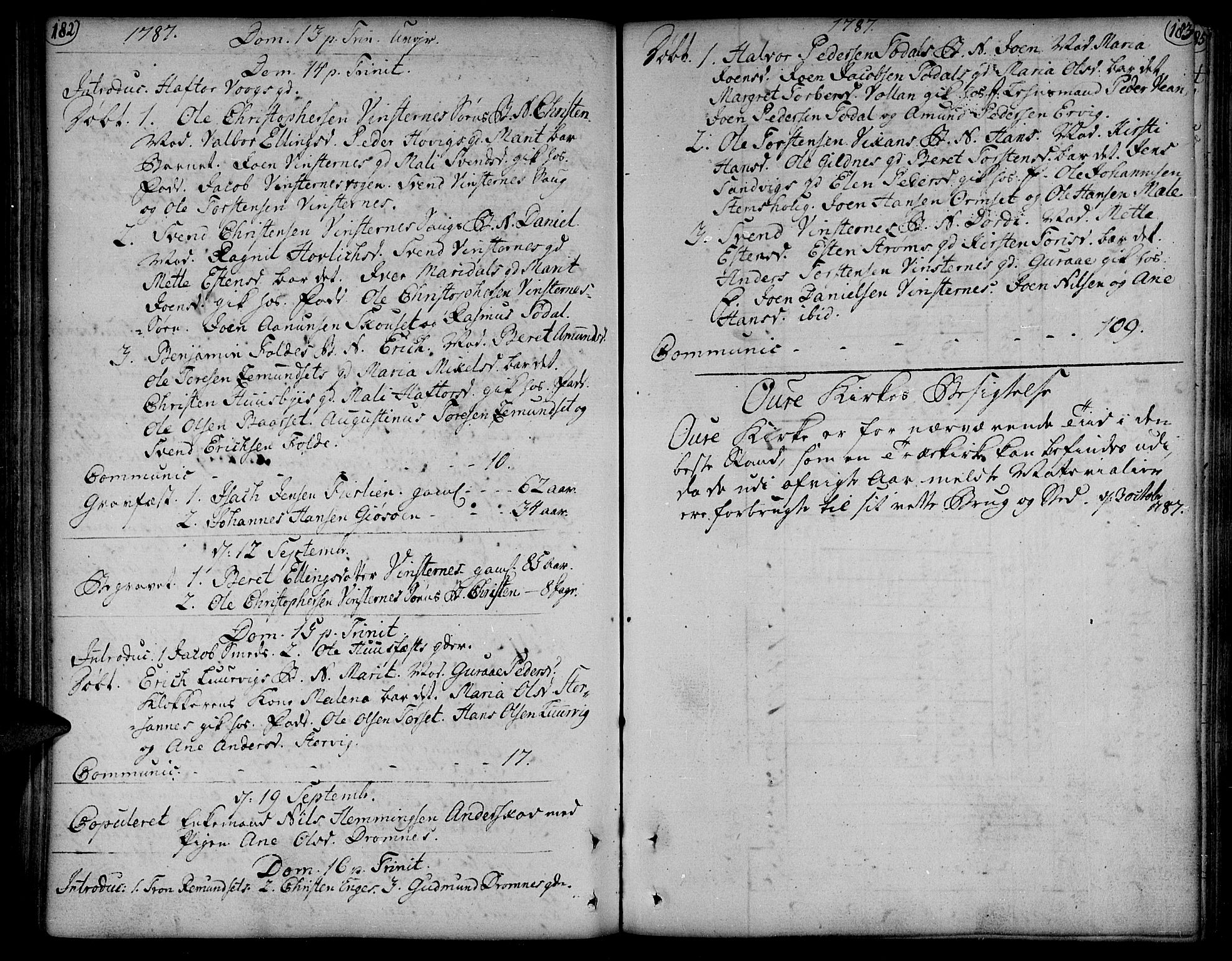 Ministerialprotokoller, klokkerbøker og fødselsregistre - Møre og Romsdal, AV/SAT-A-1454/578/L0902: Parish register (official) no. 578A01, 1772-1819, p. 182-183