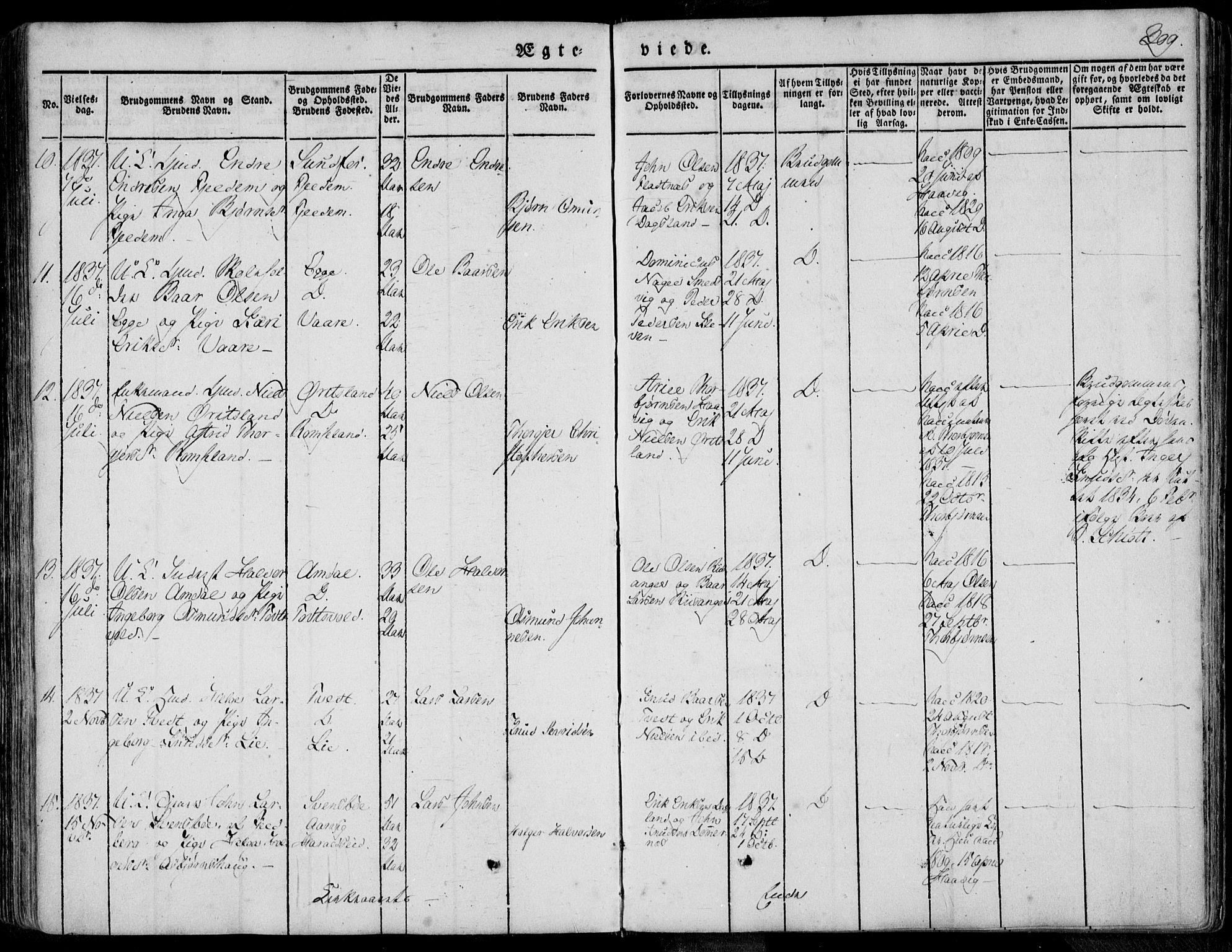 Skjold sokneprestkontor, AV/SAST-A-101847/H/Ha/Haa/L0006: Parish register (official) no. A 6.1, 1835-1858, p. 309