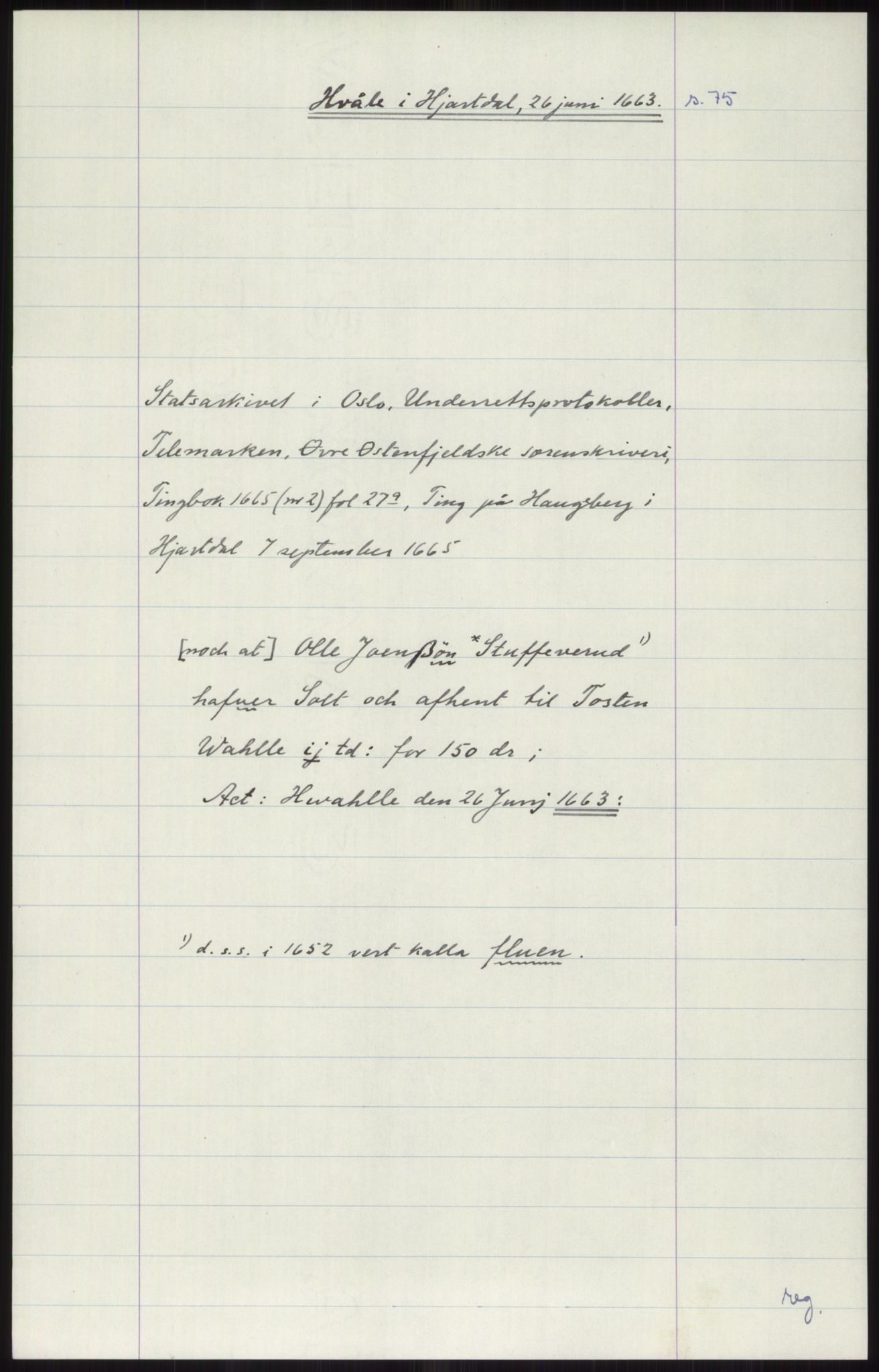 Samlinger til kildeutgivelse, Diplomavskriftsamlingen, RA/EA-4053/H/Ha, p. 2194