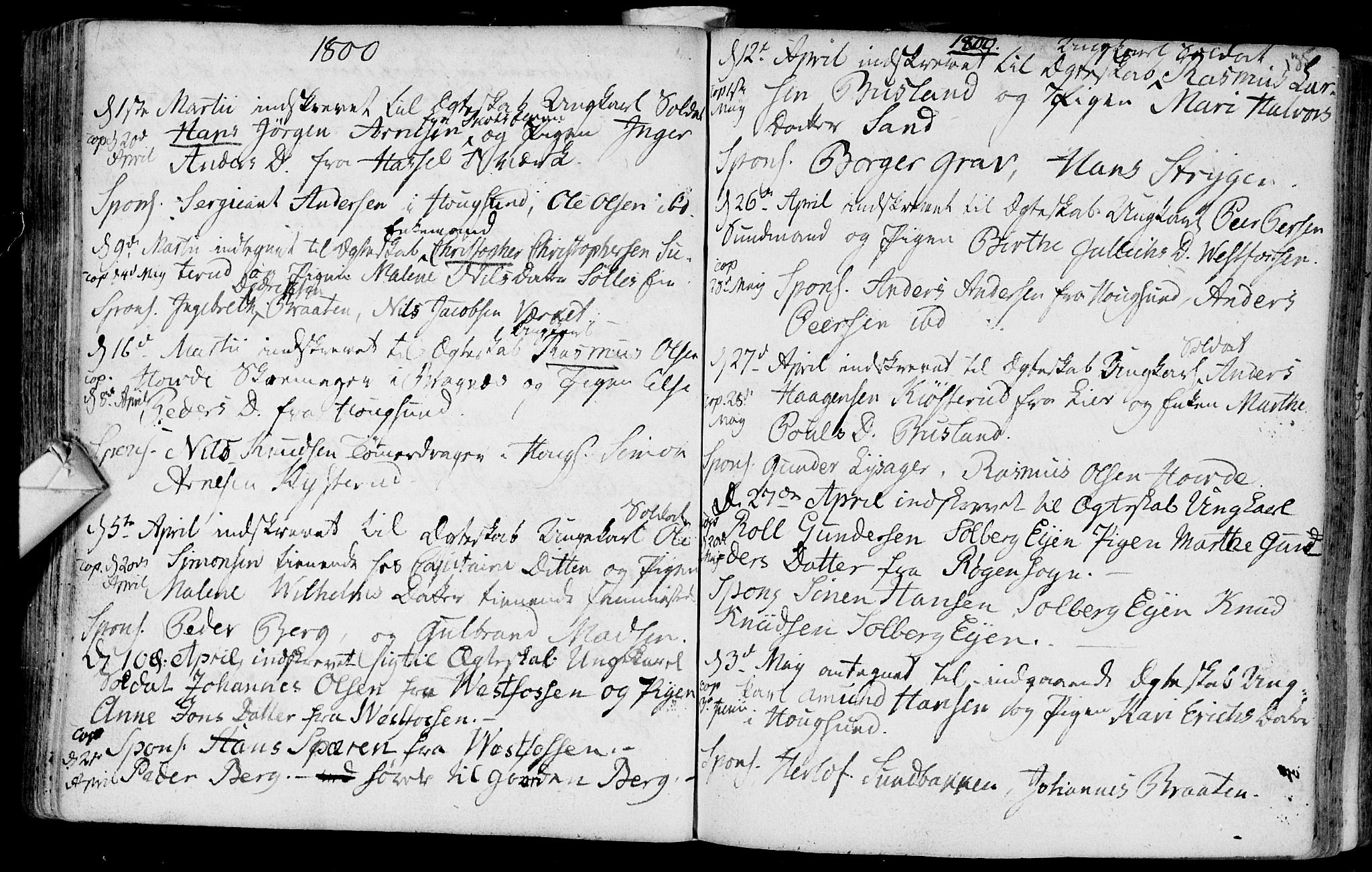 Eiker kirkebøker, AV/SAKO-A-4/F/Fa/L0007: Parish register (official) no. I 7 /1, 1733-1808, p. 135