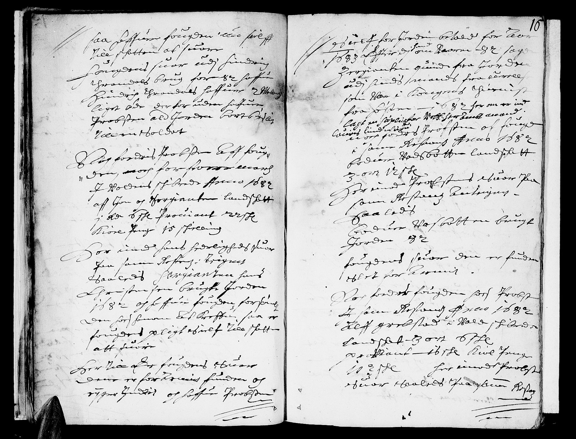 Sunnmøre sorenskriveri, AV/SAT-A-0005/1/1A/L0013: Tingbok 12, 1684, p. 15b-16a