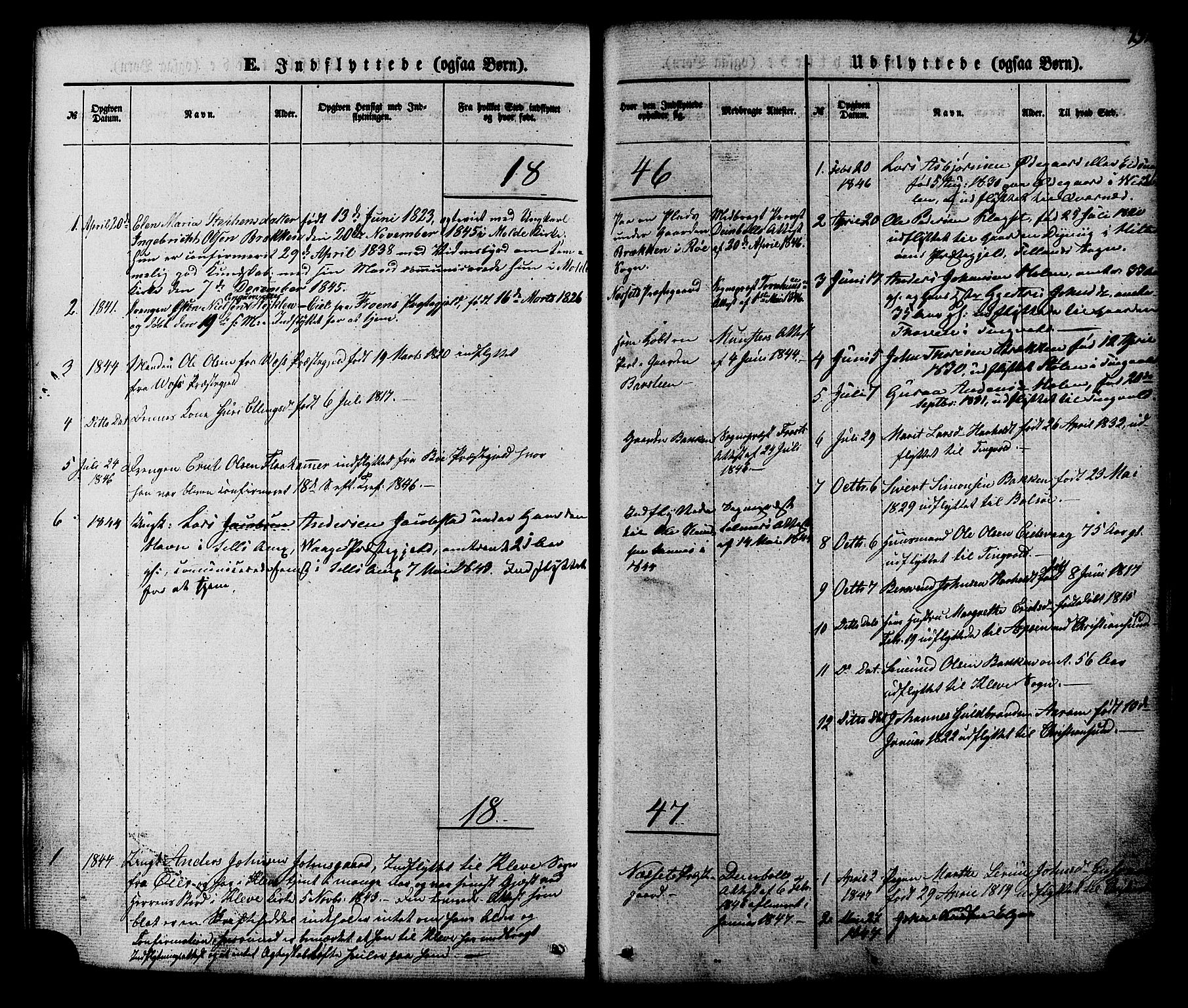 Ministerialprotokoller, klokkerbøker og fødselsregistre - Møre og Romsdal, AV/SAT-A-1454/551/L0625: Parish register (official) no. 551A05, 1846-1879, p. 292