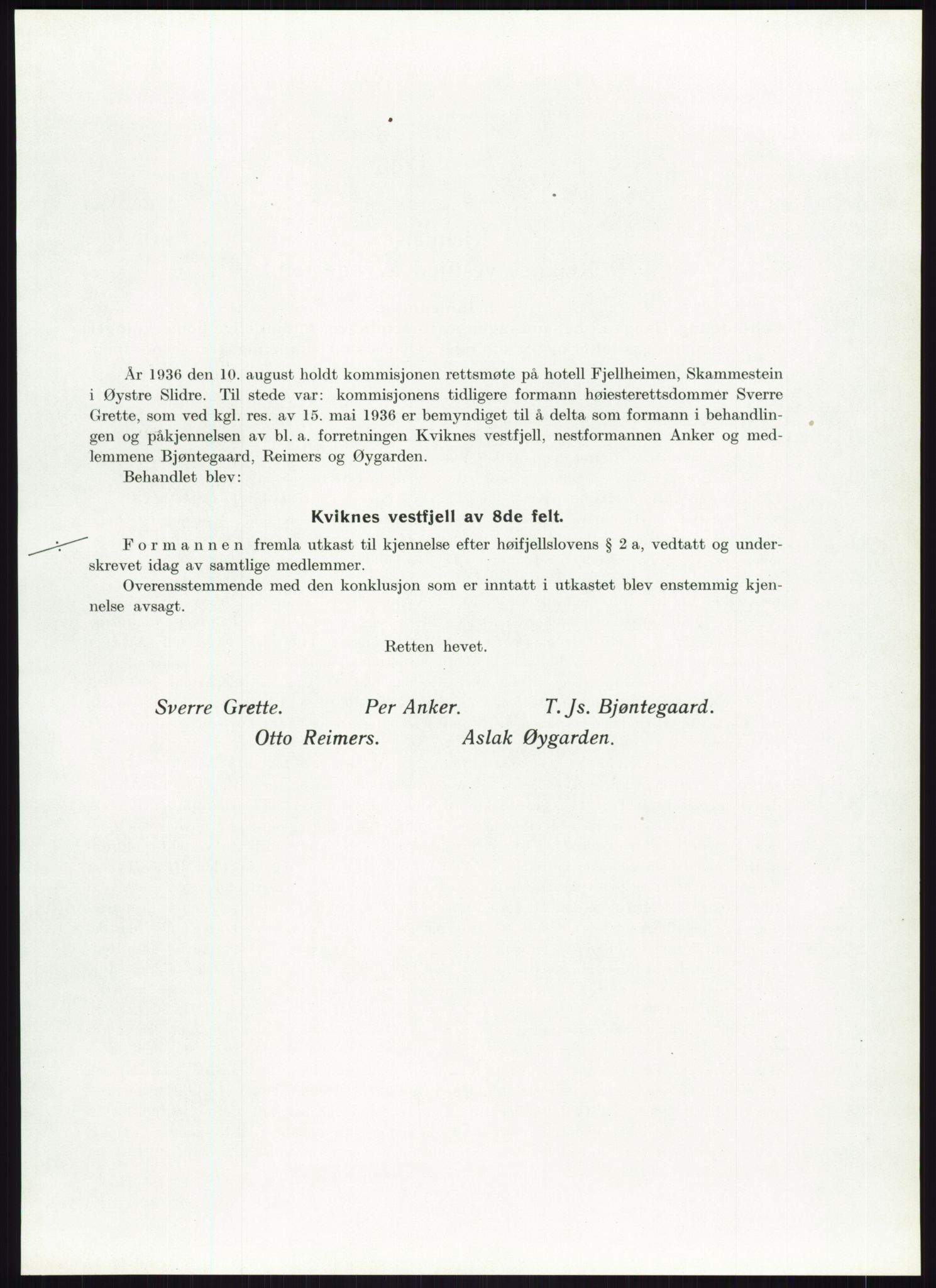 Høyfjellskommisjonen, RA/S-1546/X/Xa/L0001: Nr. 1-33, 1909-1953, p. 3718