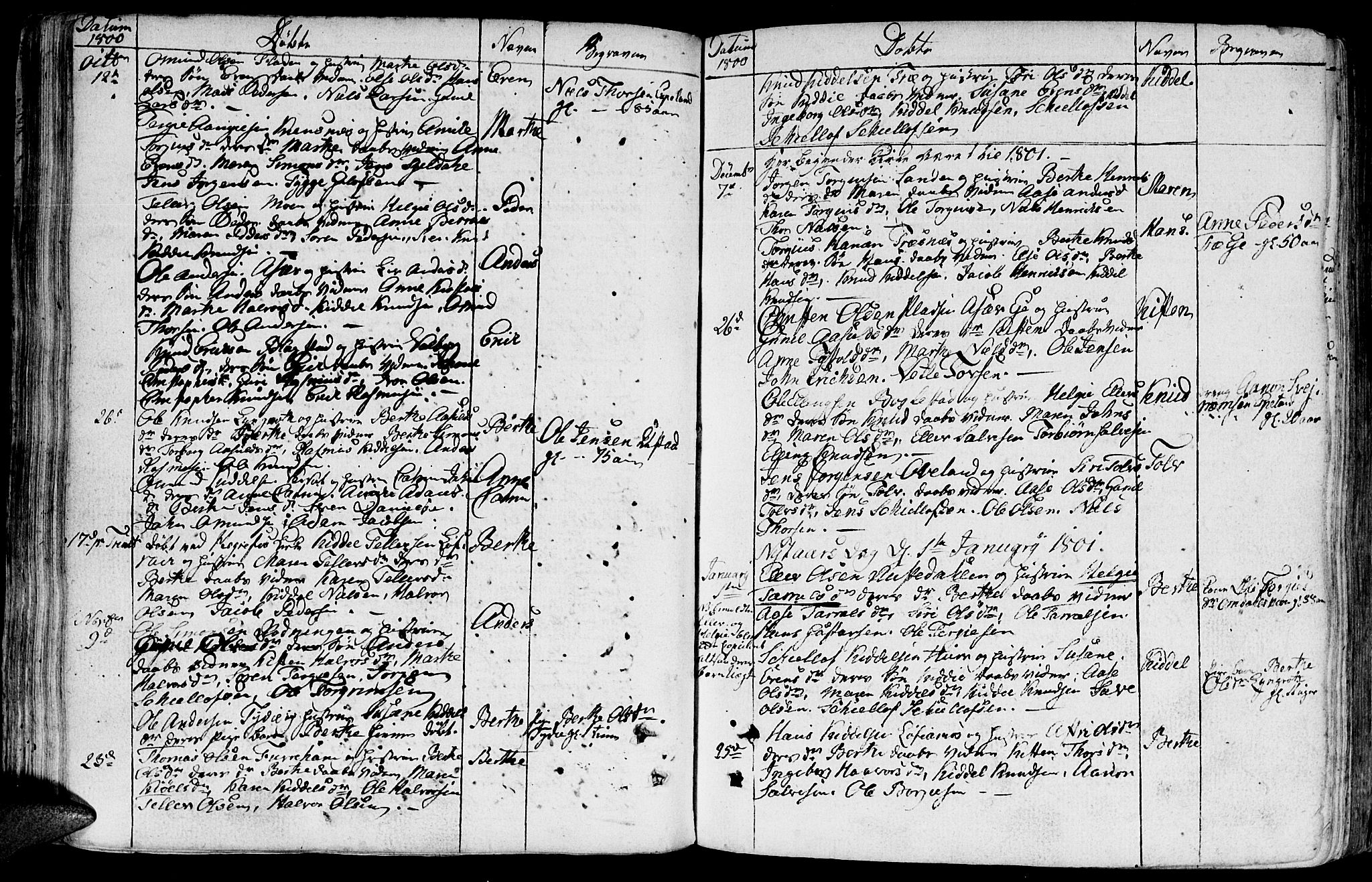 Froland sokneprestkontor, AV/SAK-1111-0013/F/Fb/L0005: Parish register (copy) no. B 5, 1786-1816, p. 55