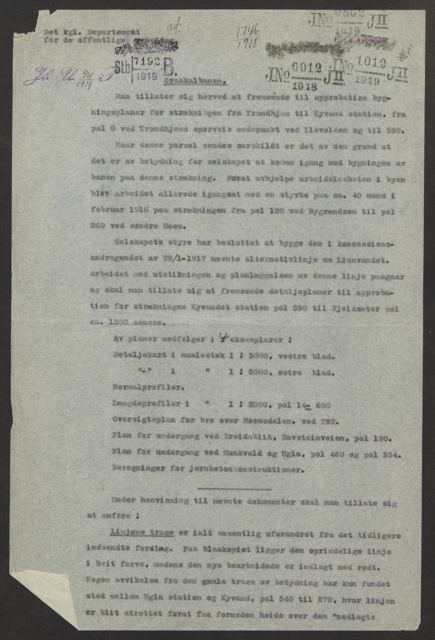 Arbeidsdepartementet, Jernbanekontorene, RA/S-1195/3/E/Ec/L0005: --, 1901-1922, p. 4