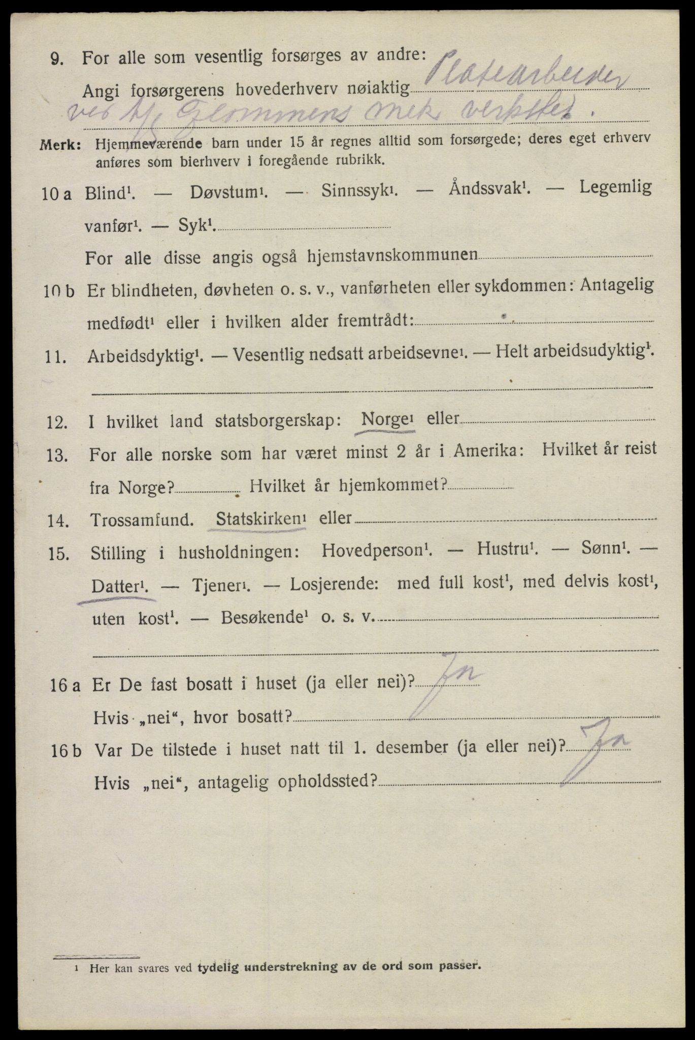 SAO, 1920 census for Kråkerøy, 1920, p. 2389