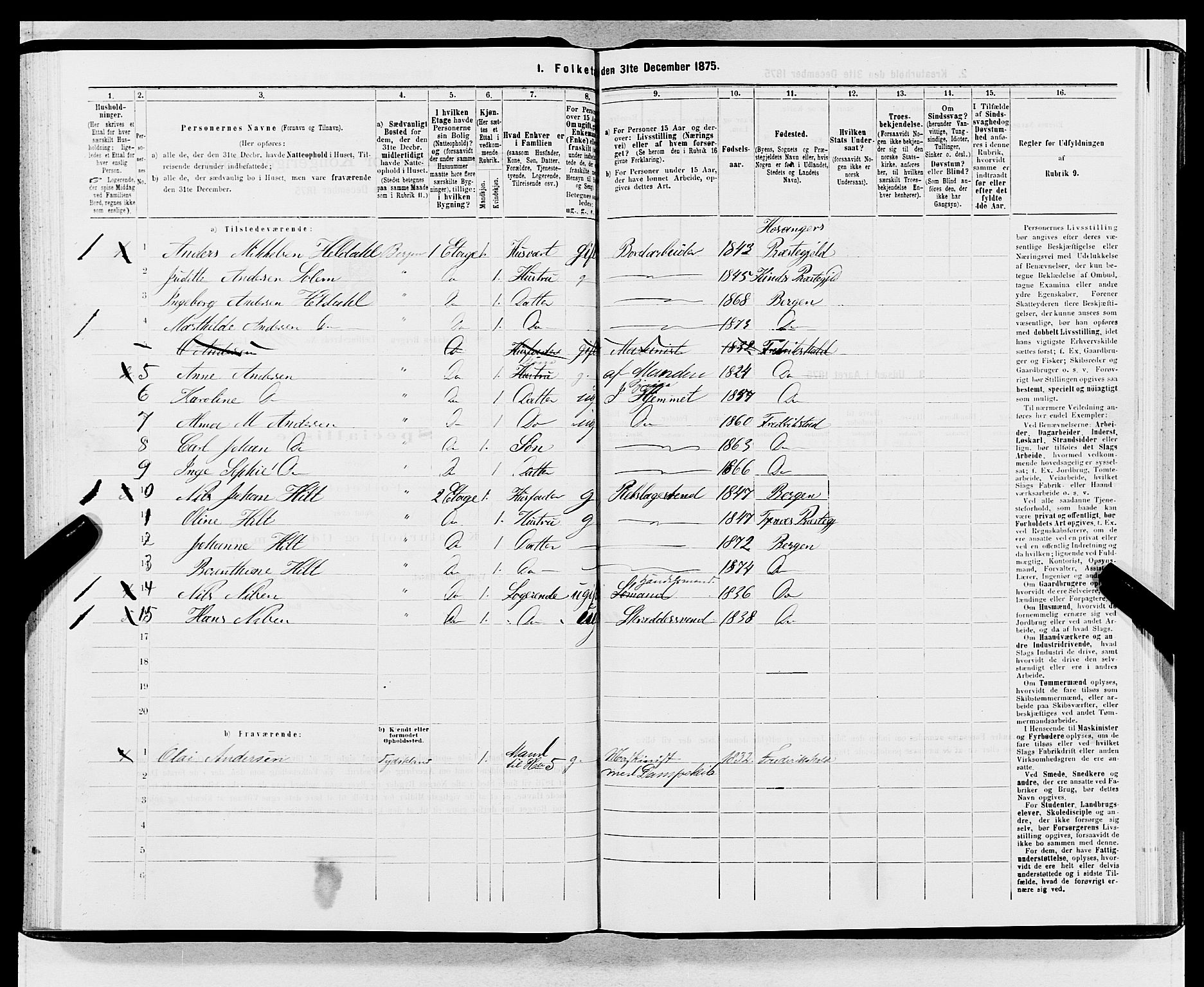 SAB, 1875 census for 1301 Bergen, 1875, p. 5553