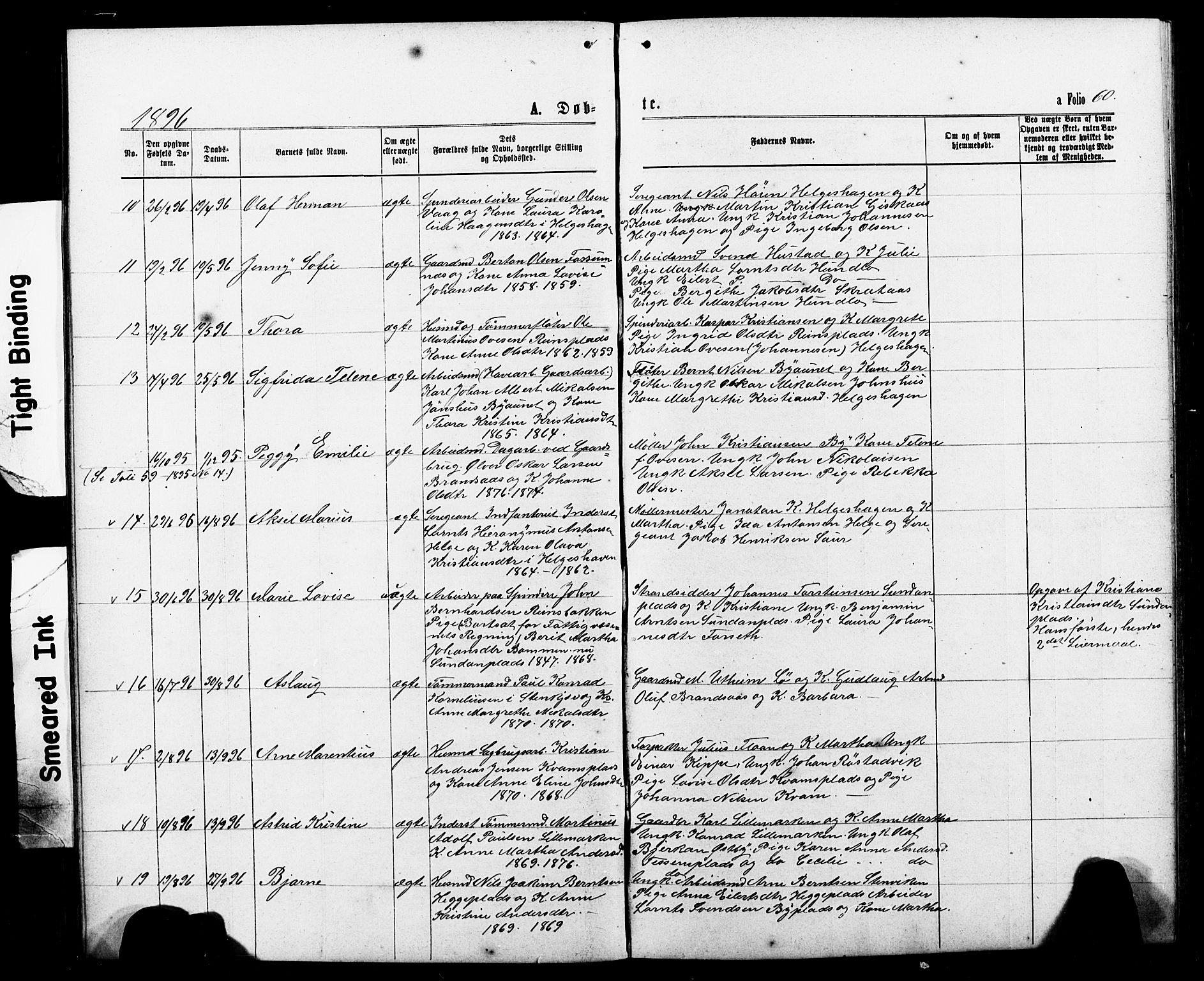 Ministerialprotokoller, klokkerbøker og fødselsregistre - Nord-Trøndelag, SAT/A-1458/740/L0380: Parish register (copy) no. 740C01, 1868-1902, p. 60