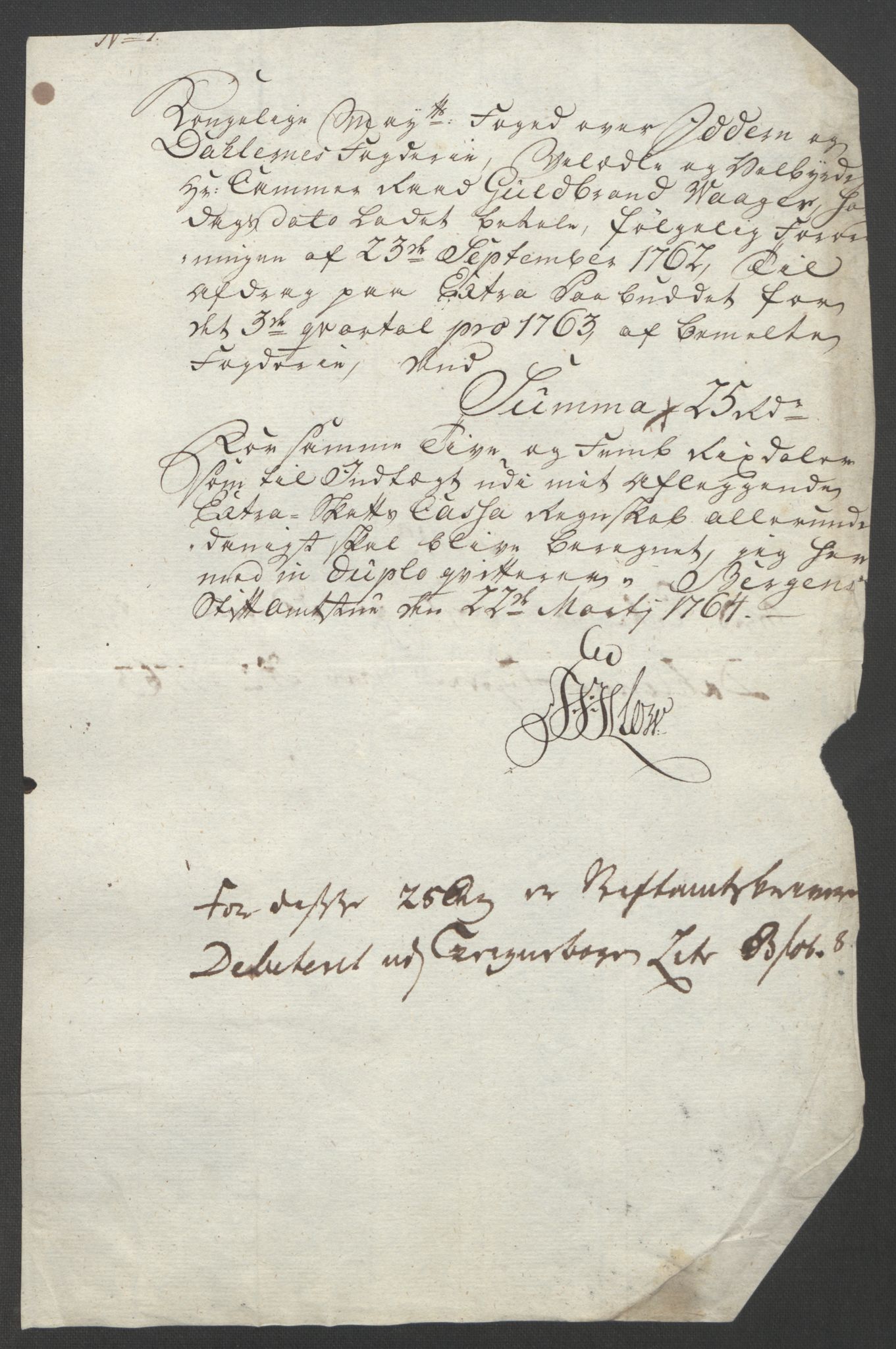 Rentekammeret inntil 1814, Reviderte regnskaper, Fogderegnskap, RA/EA-4092/R46/L2835: Ekstraskatten Jæren og Dalane, 1762-1764, p. 135