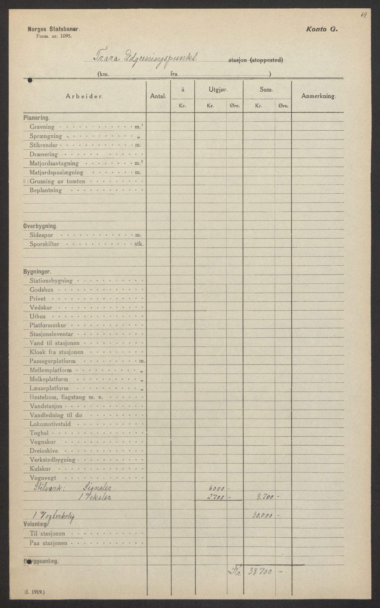 Norges Statsbaner, Baneavdelingen B, AV/RA-S-1619/1/F/Fa/L0042: NORGE-JYLLAND, 1920, p. 170