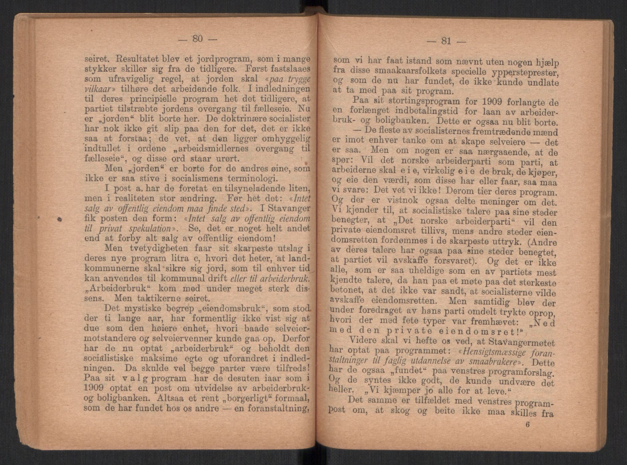 Venstres Hovedorganisasjon, AV/RA-PA-0876/X/L0001: De eldste skrifter, 1860-1936, p. 904