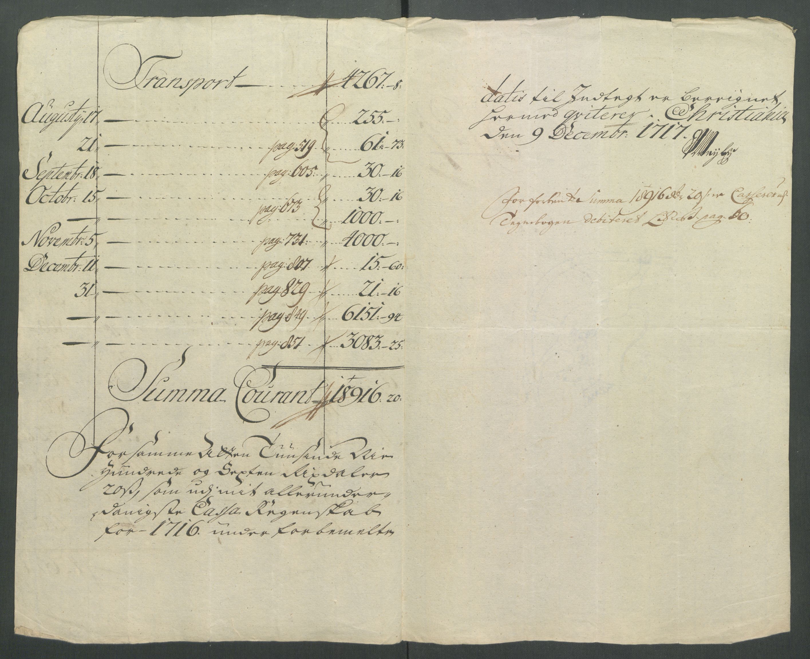 Rentekammeret inntil 1814, Reviderte regnskaper, Fogderegnskap, AV/RA-EA-4092/R36/L2128: Fogderegnskap Øvre og Nedre Telemark og Bamble, 1716, p. 388