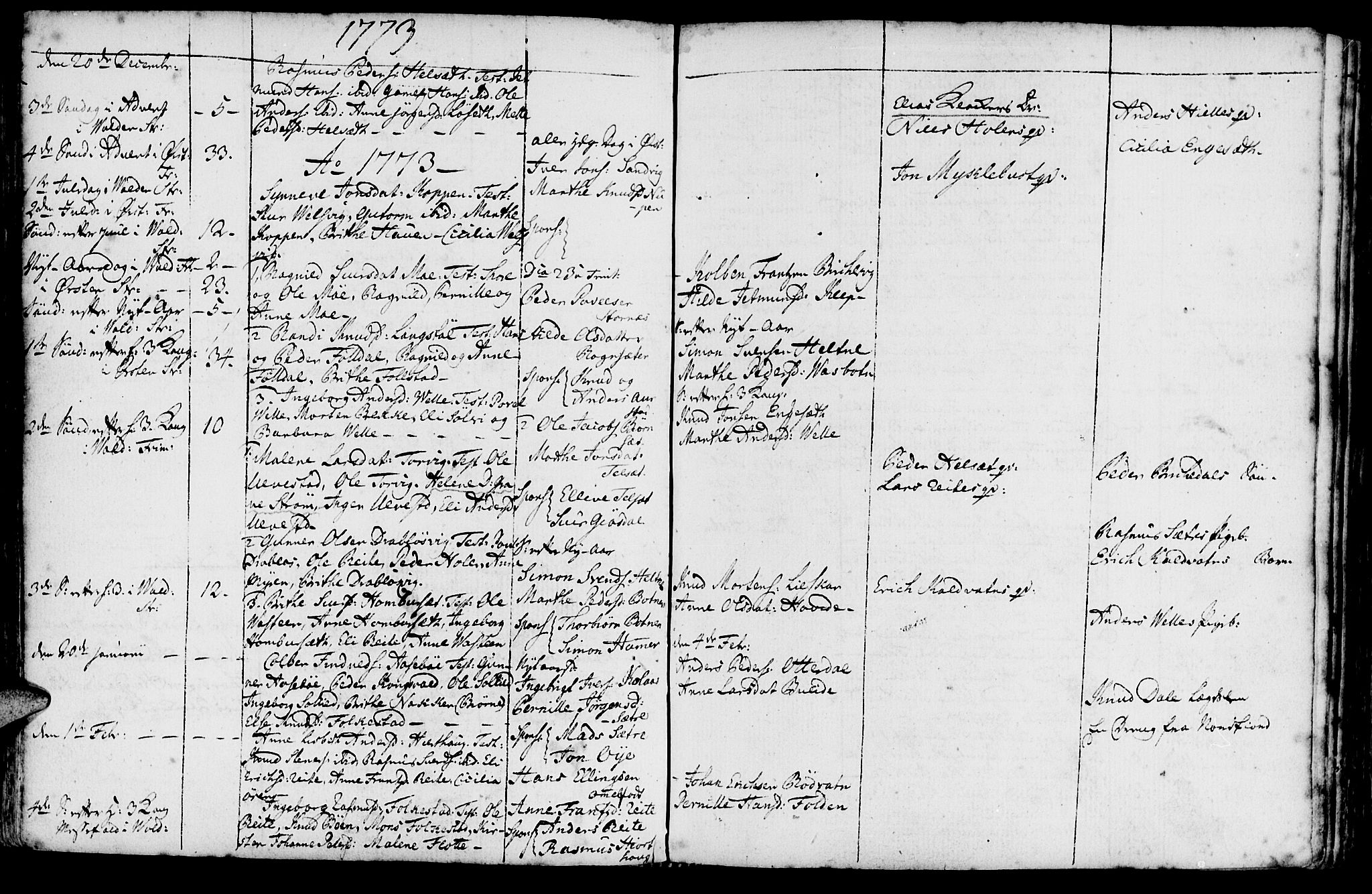 Ministerialprotokoller, klokkerbøker og fødselsregistre - Møre og Romsdal, AV/SAT-A-1454/511/L0136: Parish register (official) no. 511A03, 1760-1786