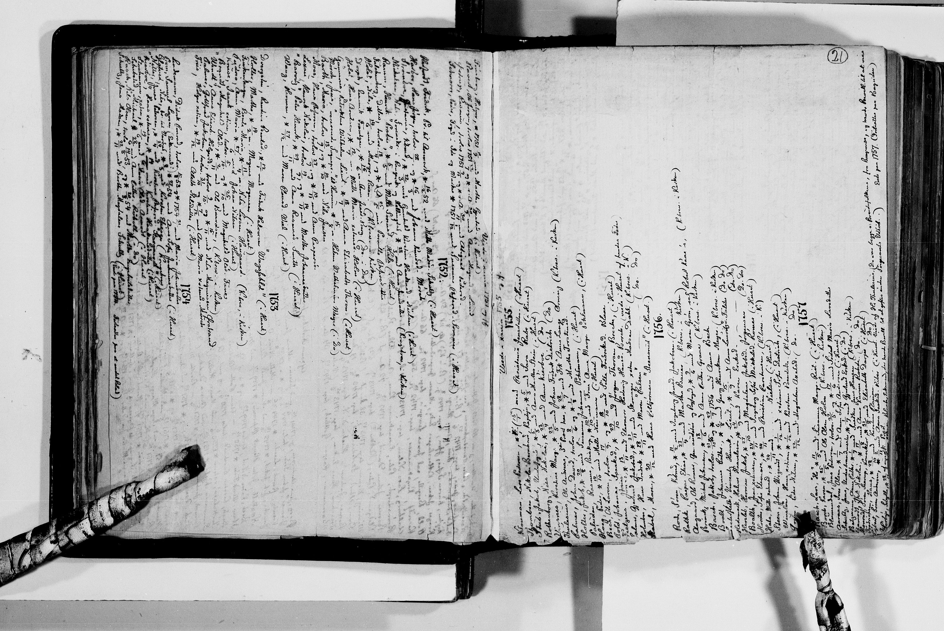 Lassens samlinger, AV/RA-PA-0051/F/Fc/L0075: Utdrag av kirkebøker I - Kristiania stift: Kristiania stiftsprosti, 1648-1819, p. 25