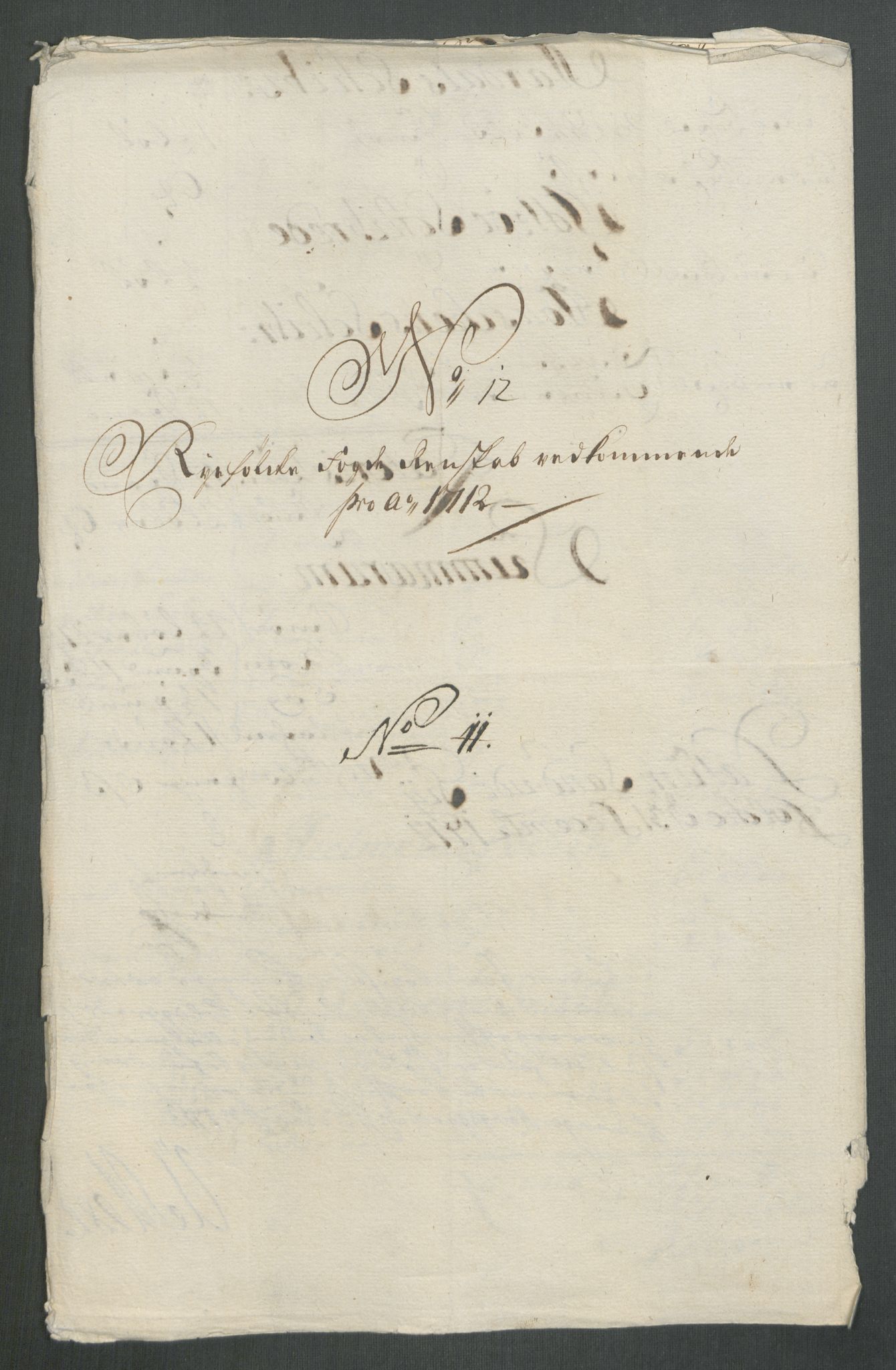 Rentekammeret inntil 1814, Reviderte regnskaper, Fogderegnskap, AV/RA-EA-4092/R47/L2865: Fogderegnskap Ryfylke, 1712, p. 174