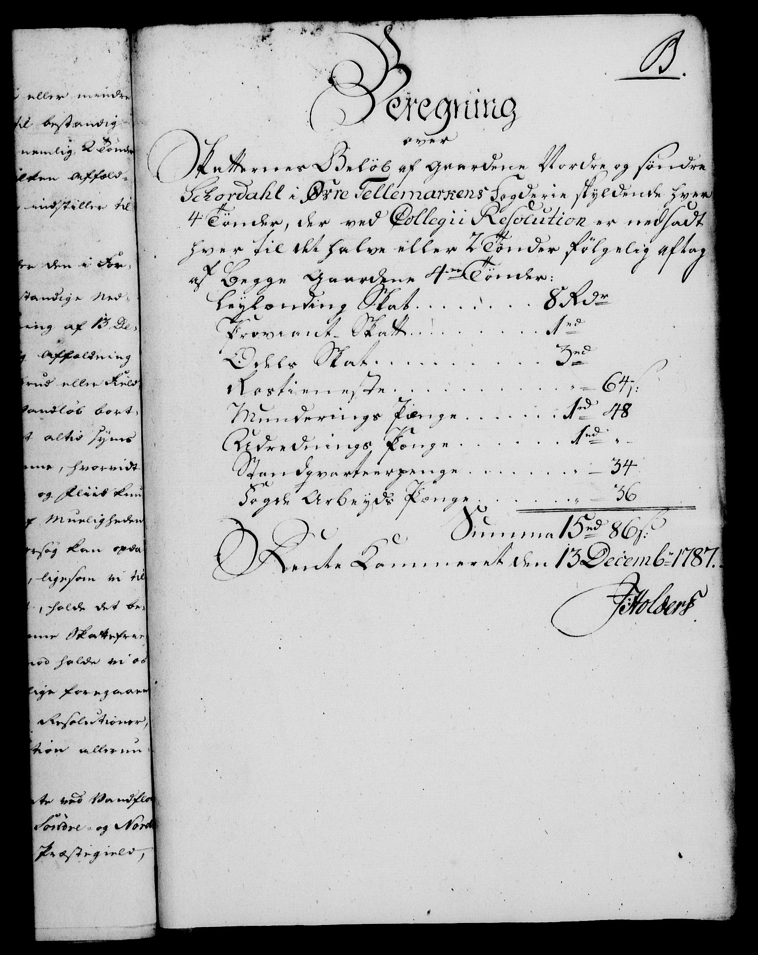 Rentekammeret, Kammerkanselliet, AV/RA-EA-3111/G/Gf/Gfa/L0070: Norsk relasjons- og resolusjonsprotokoll (merket RK 52.70), 1788, p. 283