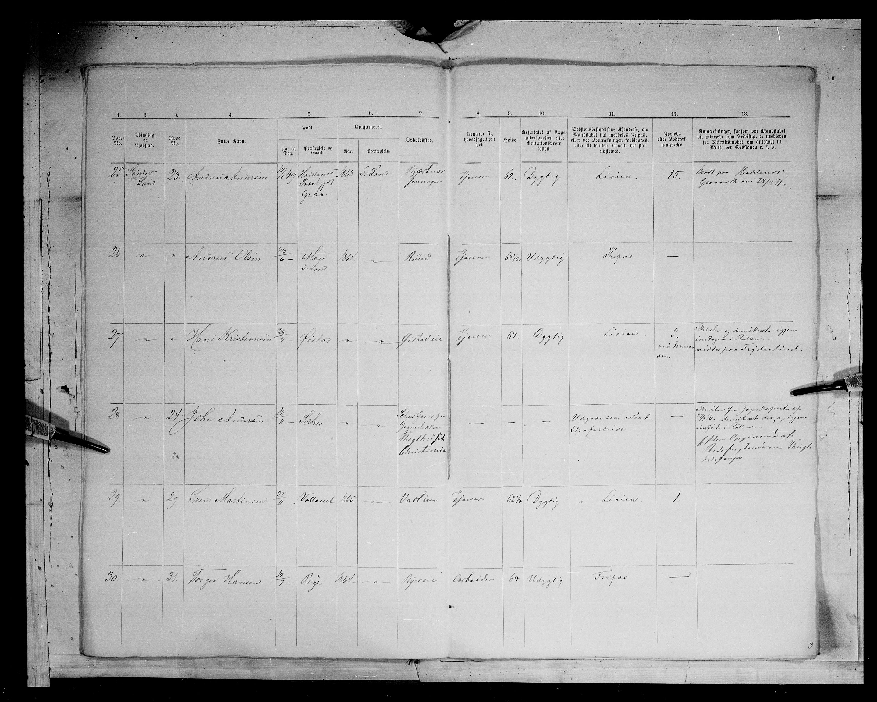 Fylkesmannen i Oppland, AV/SAH-FYO-002/1/K/Kg/L1167: Søndre og Nordre Land, Vestre Toten, 1860-1879, p. 9283