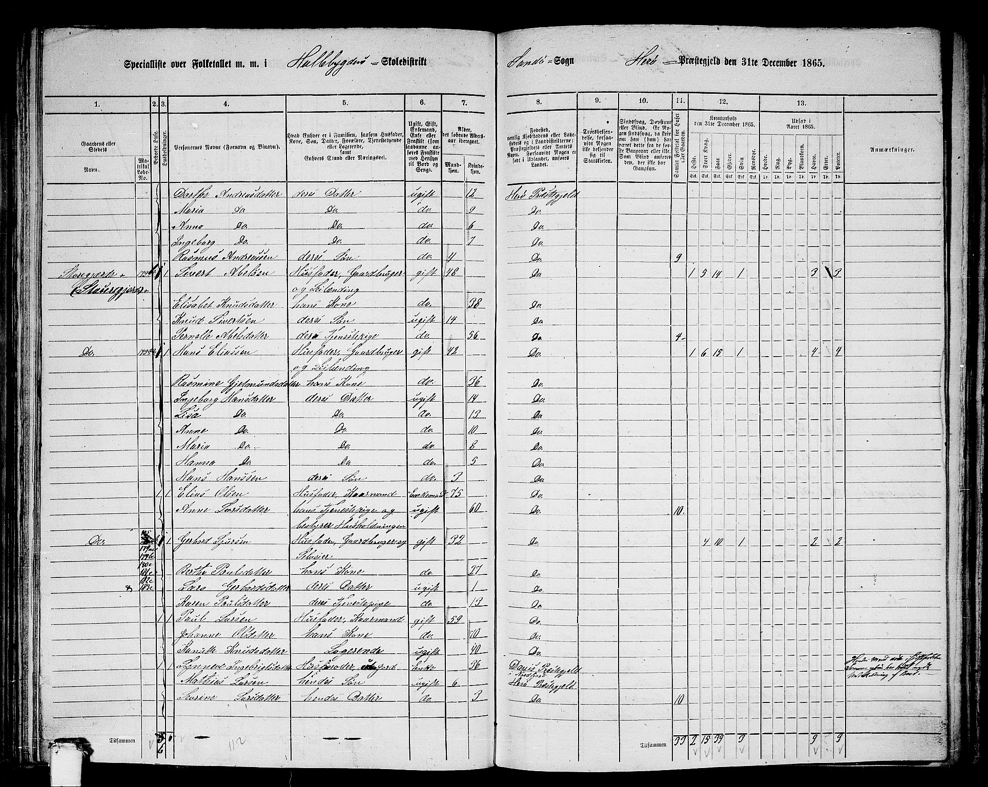 RA, 1865 census for Herøy, 1865, p. 124