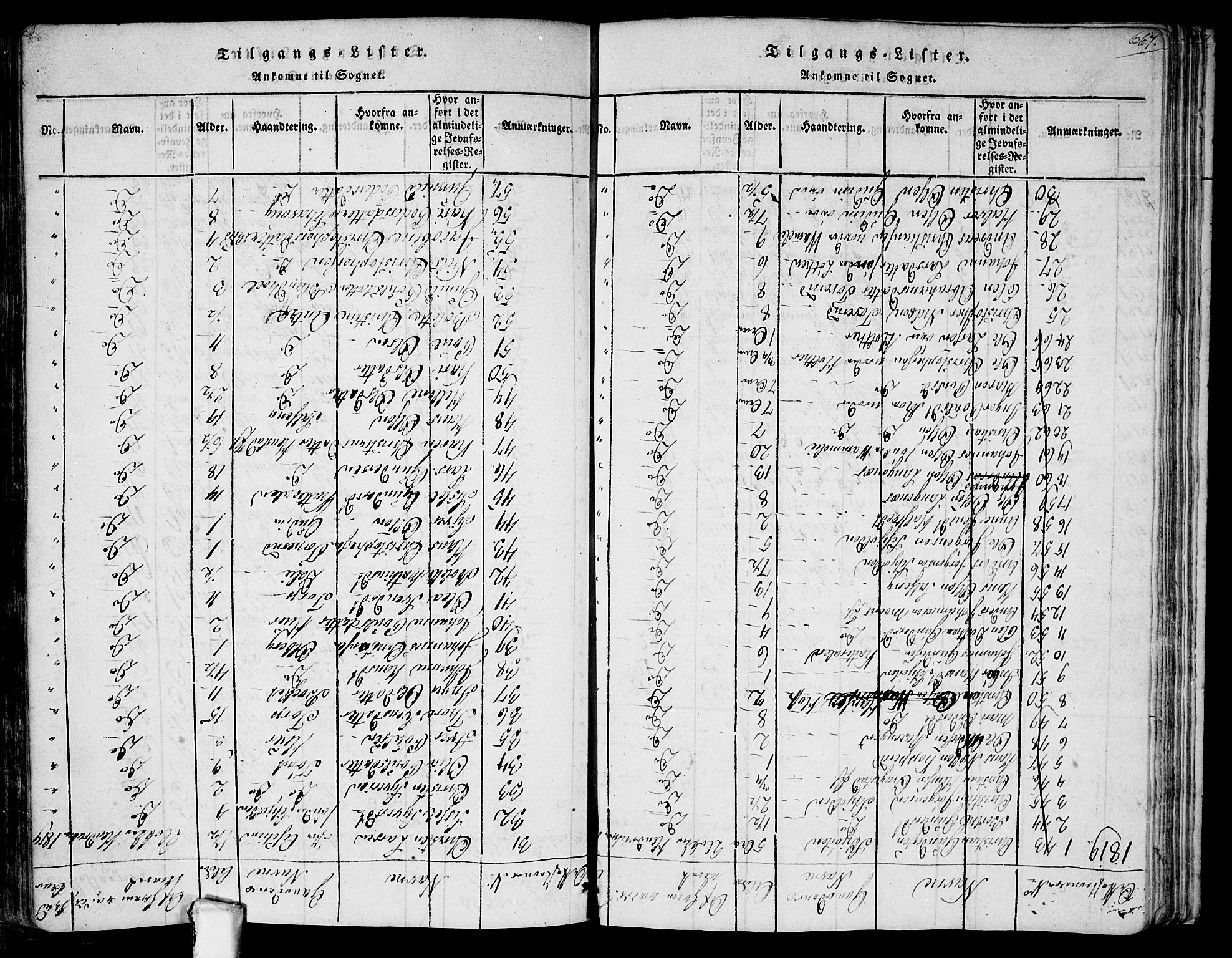 Askim prestekontor Kirkebøker, AV/SAO-A-10900/F/Fa/L0004: Parish register (official) no. 4, 1817-1846, p. 666-667