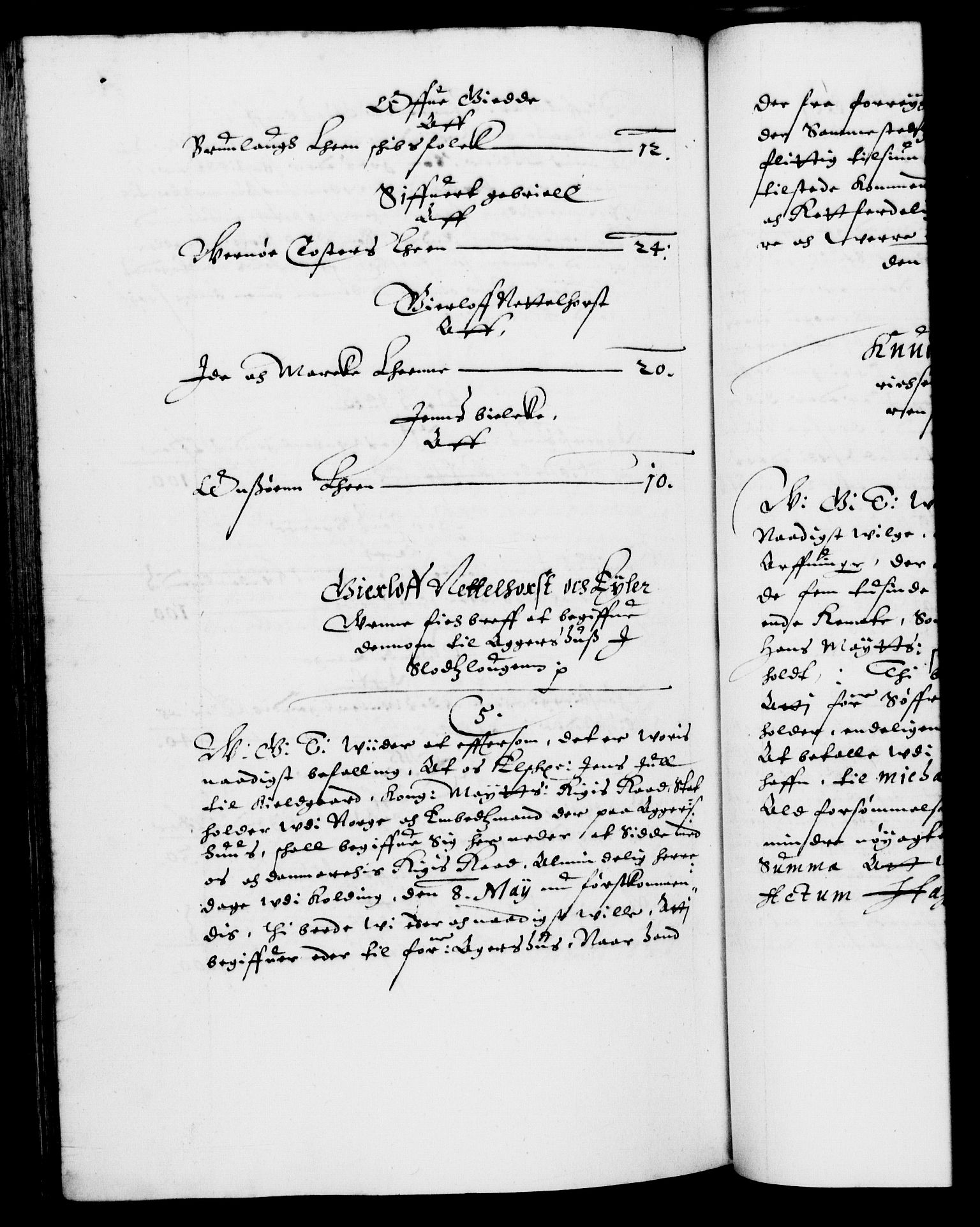 Danske Kanselli 1572-1799, AV/RA-EA-3023/F/Fc/Fca/Fcab/L0004: Norske tegnelser (mikrofilm), 1617-1627, p. 522b