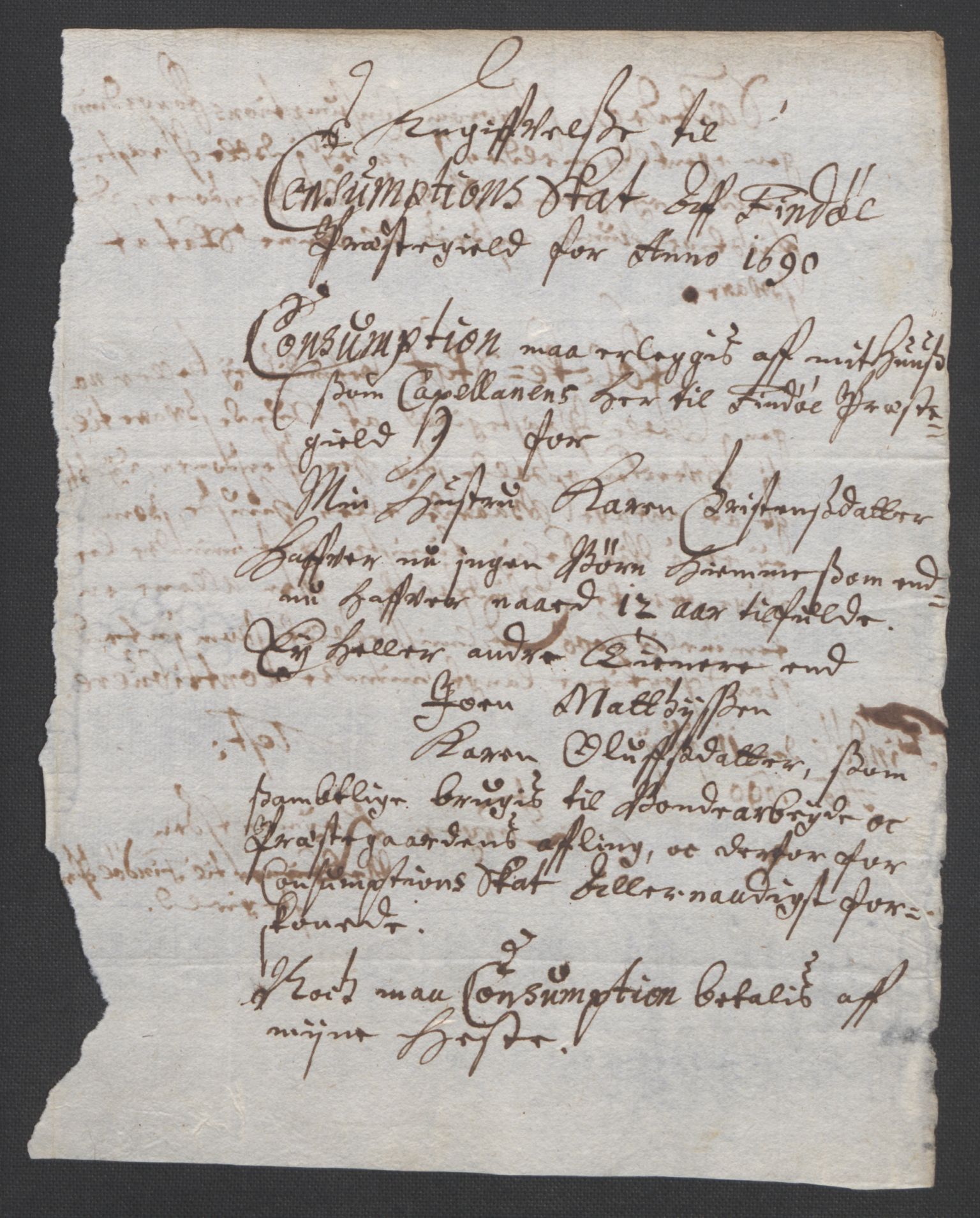 Rentekammeret inntil 1814, Reviderte regnskaper, Fogderegnskap, AV/RA-EA-4092/R47/L2856: Fogderegnskap Ryfylke, 1689-1693, p. 181