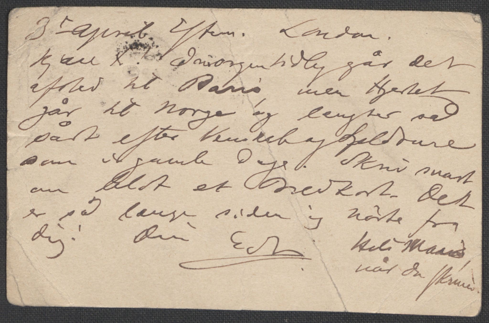 Beyer, Frants, AV/RA-PA-0132/F/L0001: Brev fra Edvard Grieg til Frantz Beyer og "En del optegnelser som kan tjene til kommentar til brevene" av Marie Beyer, 1872-1907, p. 304