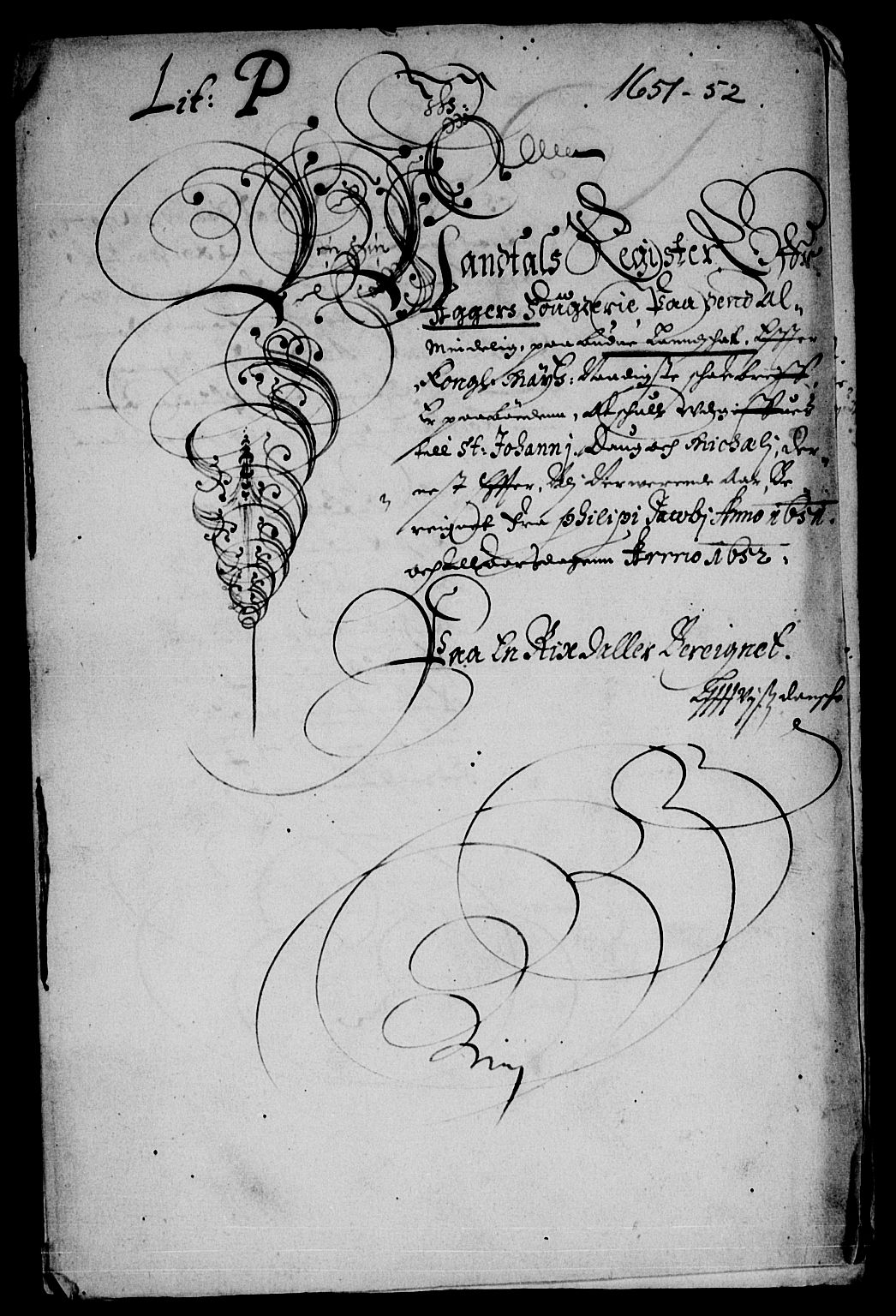 Rentekammeret inntil 1814, Reviderte regnskaper, Lensregnskaper, AV/RA-EA-5023/R/Rb/Rba/L0208: Akershus len, 1651-1652