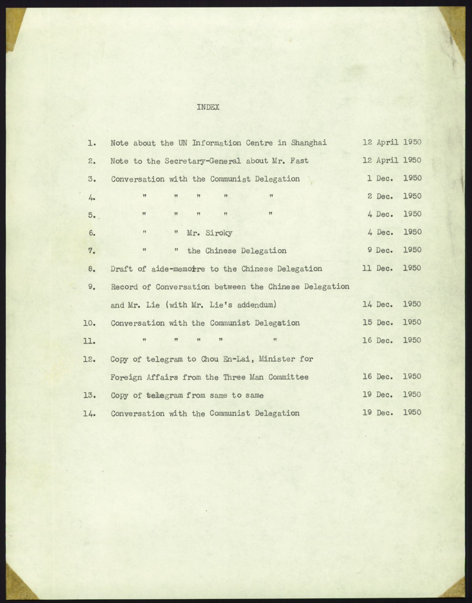 Lie, Trygve, AV/RA-PA-1407/D/L0030: Diverse, 1943-1951, p. 5