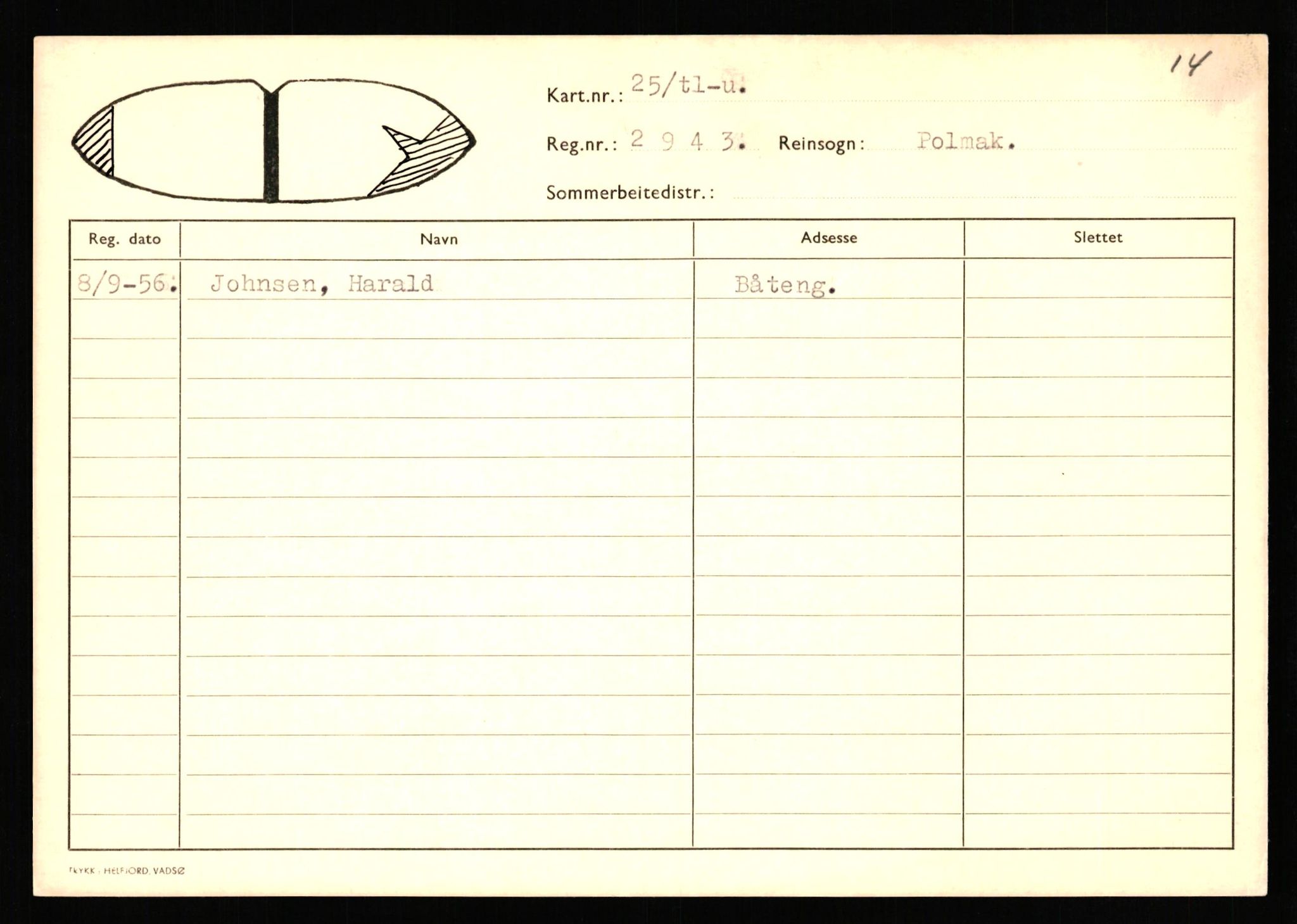 Lappefogden i Finnmark/Reindriftsforvaltningen Øst-Finnmark, AV/SATØ-S-1461/G/Ge/Gea/L0007: Slettede reinmerker: Karasjok, Kautokeino, Polmak og Varanger, 1934-1992, p. 190