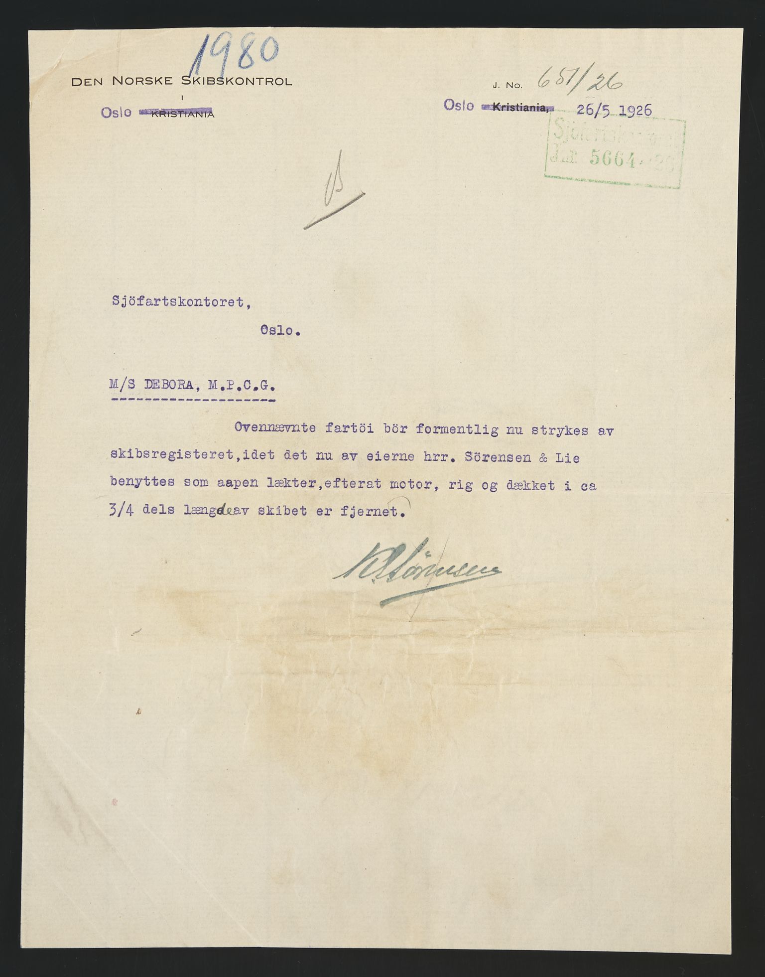 Sjøfartsdirektoratet med forløpere, skipsmapper slettede skip, AV/RA-S-4998/F/Fa/L0235: --, 1847-1930, p. 6