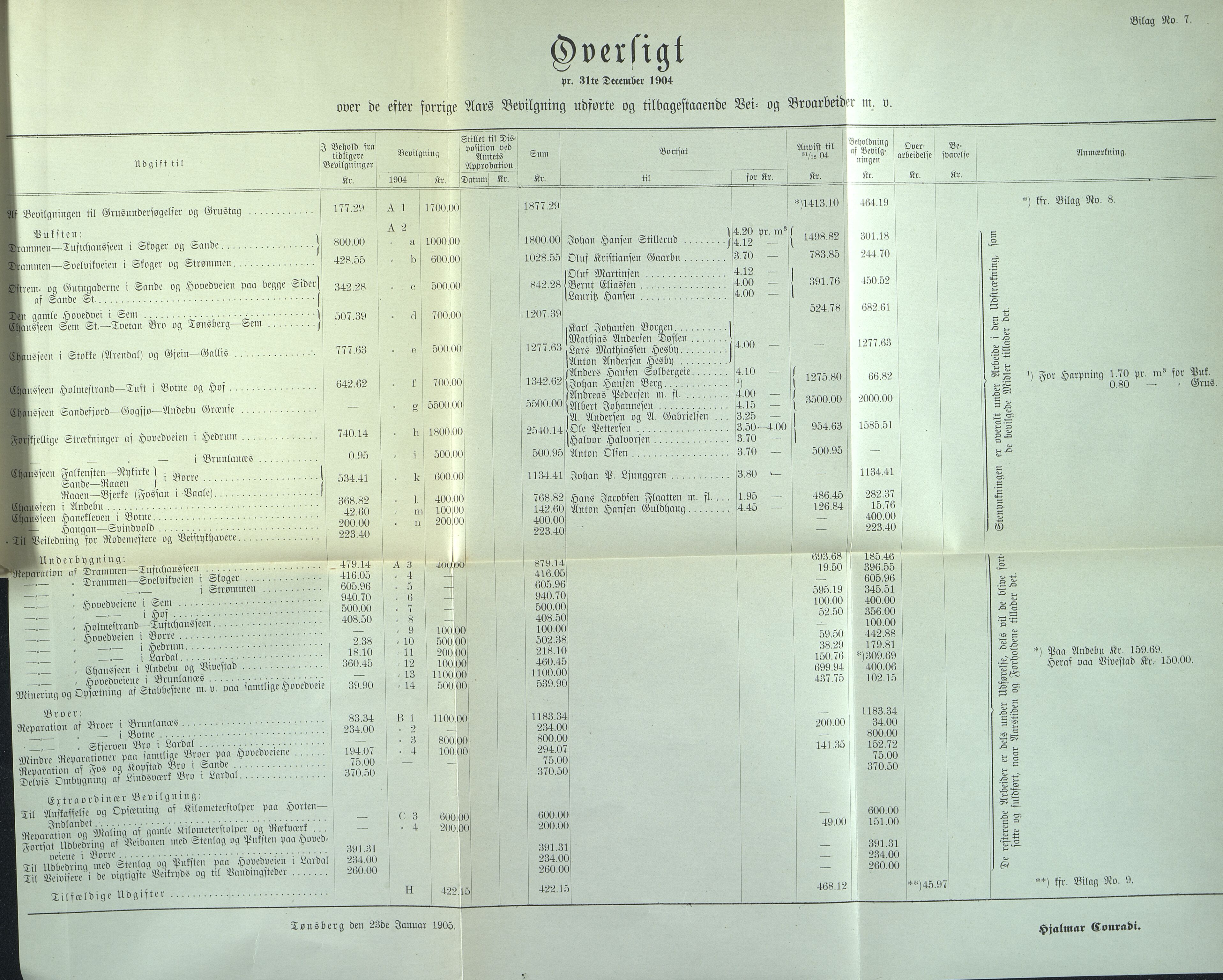 Vestfold fylkeskommune. Fylkestinget, VEMU/A-1315/A/Ab/Abb/L0052: Fylkestingsforhandlinger, 1905