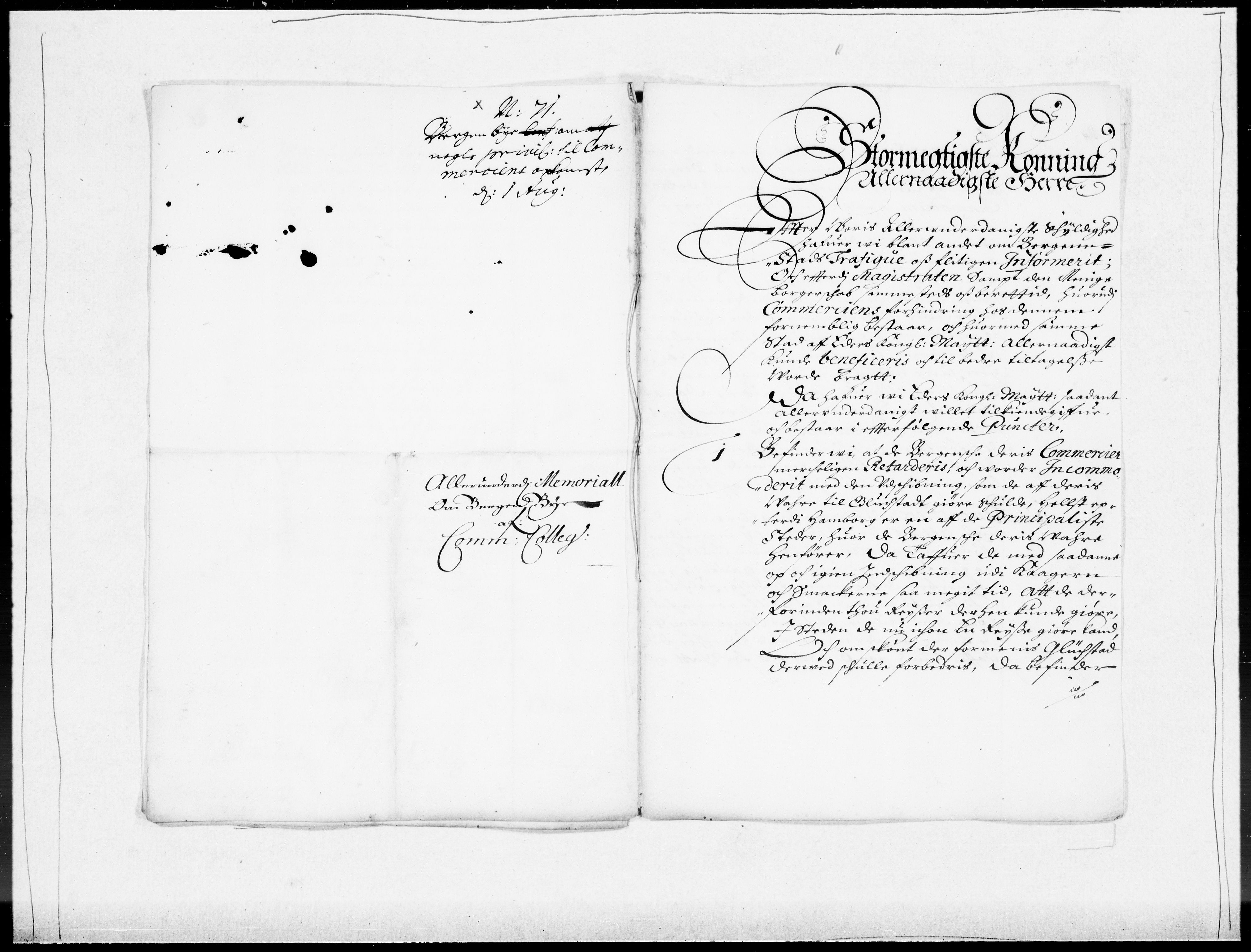 Danske Kanselli 1572-1799, RA/EA-3023/F/Fc/Fcc/Fcca/L0030: Norske innlegg 1572-1799, 1670-1671, p. 251