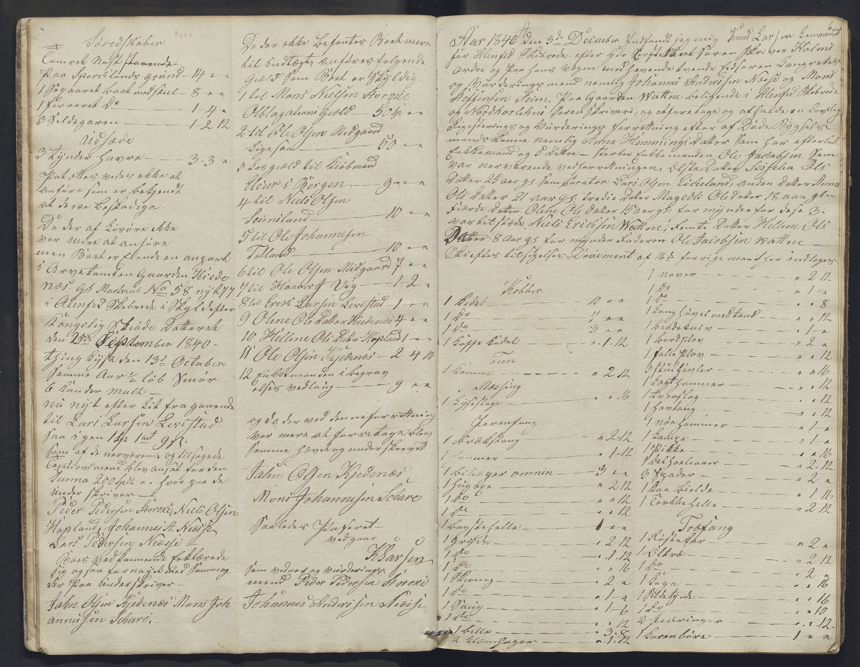 Nordhordland sorenskrivar, SAB/A-2901/1/H/Hb/L0003: Registreringsprotokollar, 1846-1852, p. 6