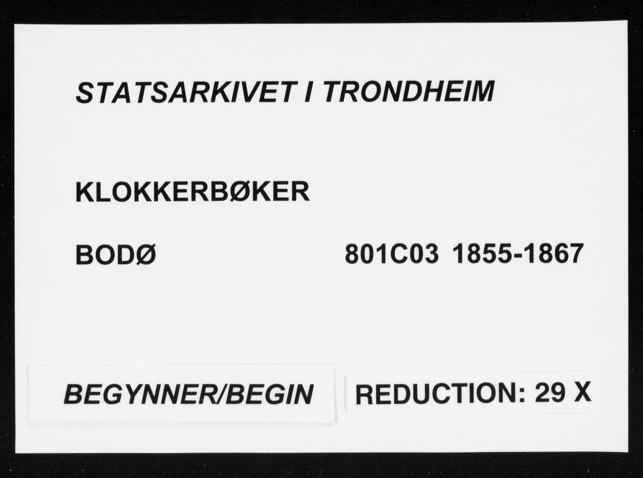 Ministerialprotokoller, klokkerbøker og fødselsregistre - Nordland, SAT/A-1459/801/L0028: Parish register (copy) no. 801C03, 1855-1867