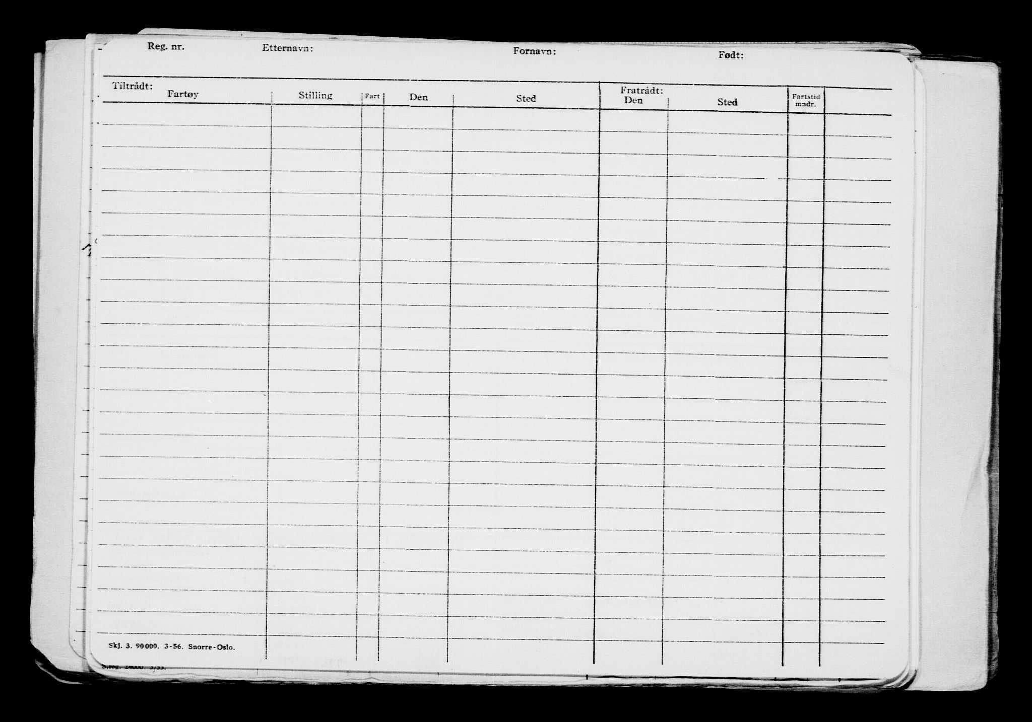 Direktoratet for sjømenn, RA/S-3545/G/Gb/L0101: Hovedkort, 1911, p. 694