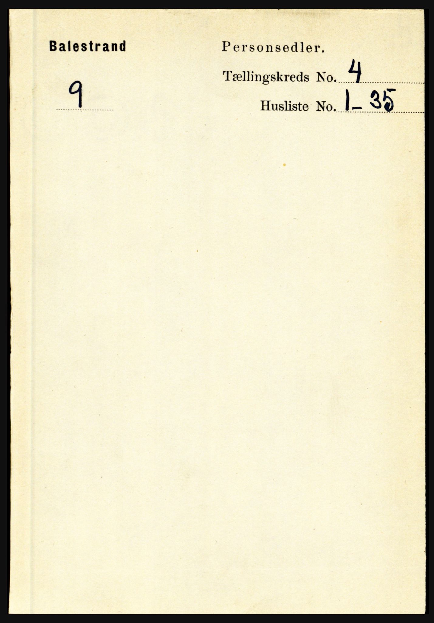 RA, 1891 census for 1418 Balestrand, 1891, p. 839