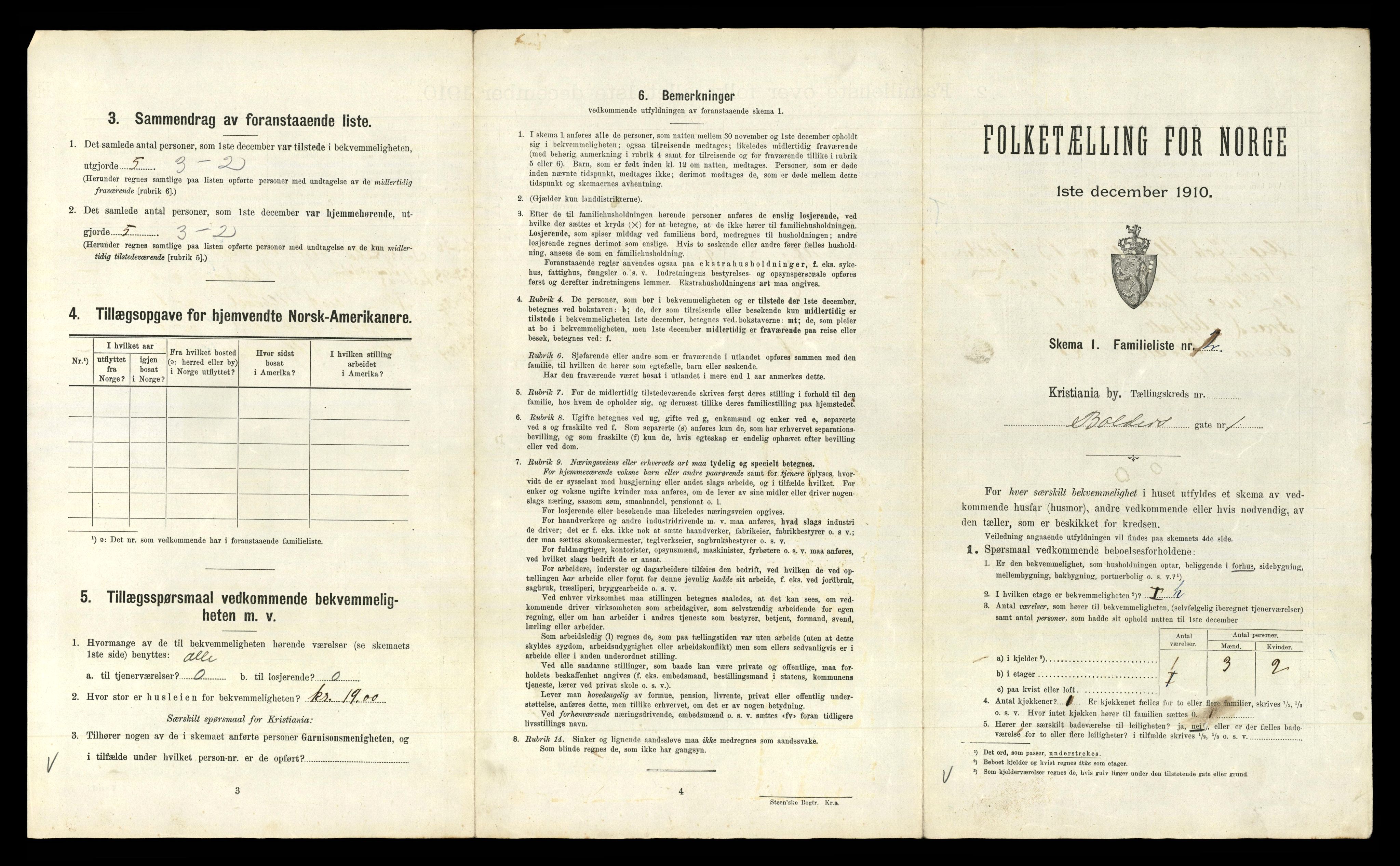 RA, 1910 census for Kristiania, 1910, p. 4207