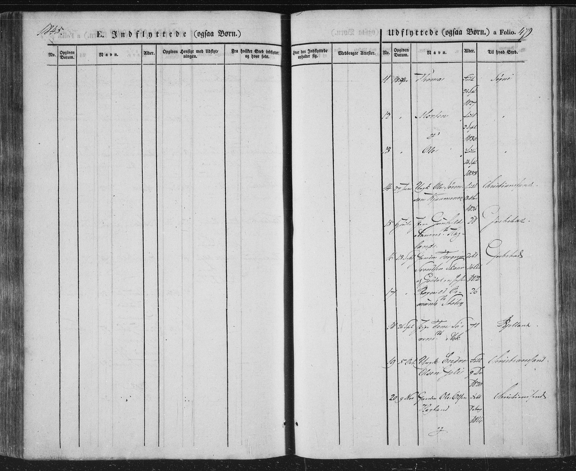 Vennesla sokneprestkontor, AV/SAK-1111-0045/Fa/Fac/L0004: Parish register (official) no. A 4, 1834-1855, p. 479