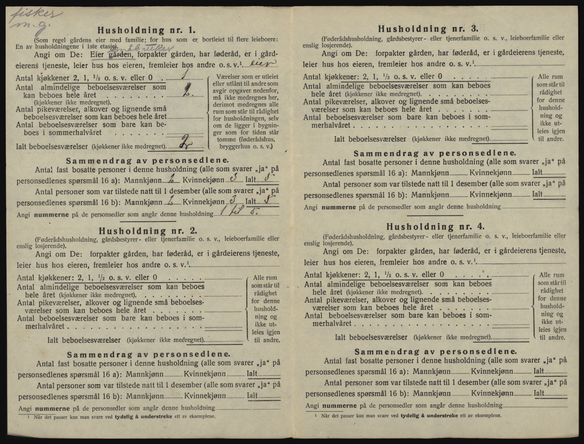 SATØ, 1920 census for Bjarkøy, 1920, p. 50