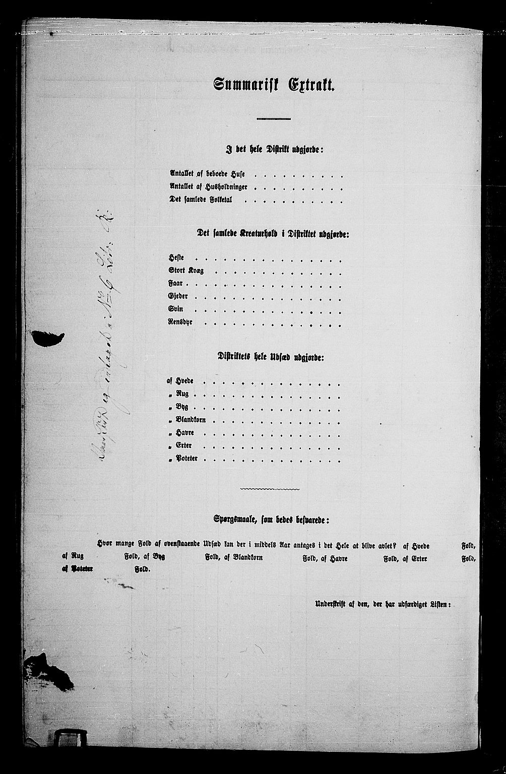 RA, 1865 census for Land, 1865, p. 403